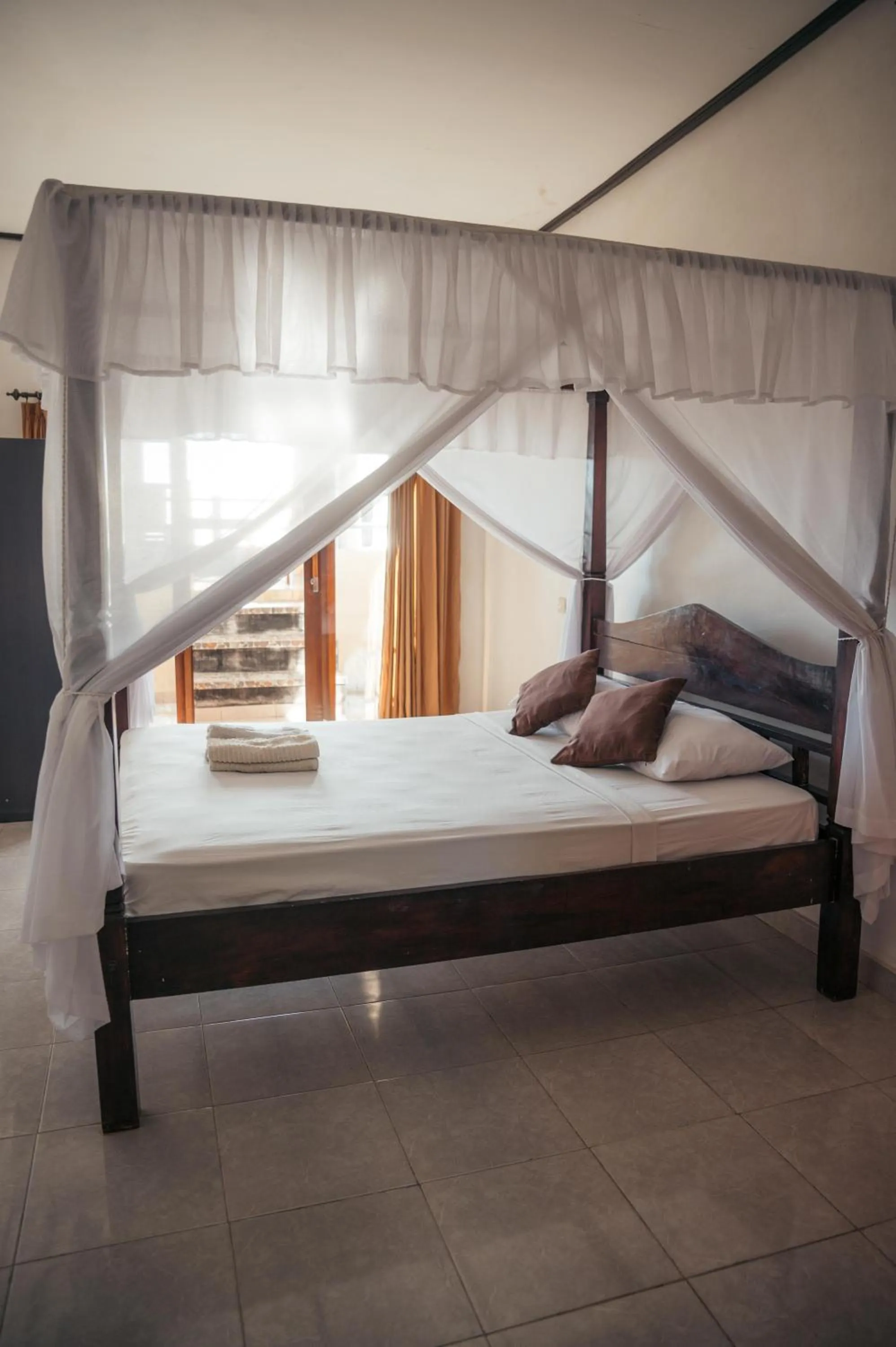 Double Room with Balcony and Sea View in Bukit Indah Homestay