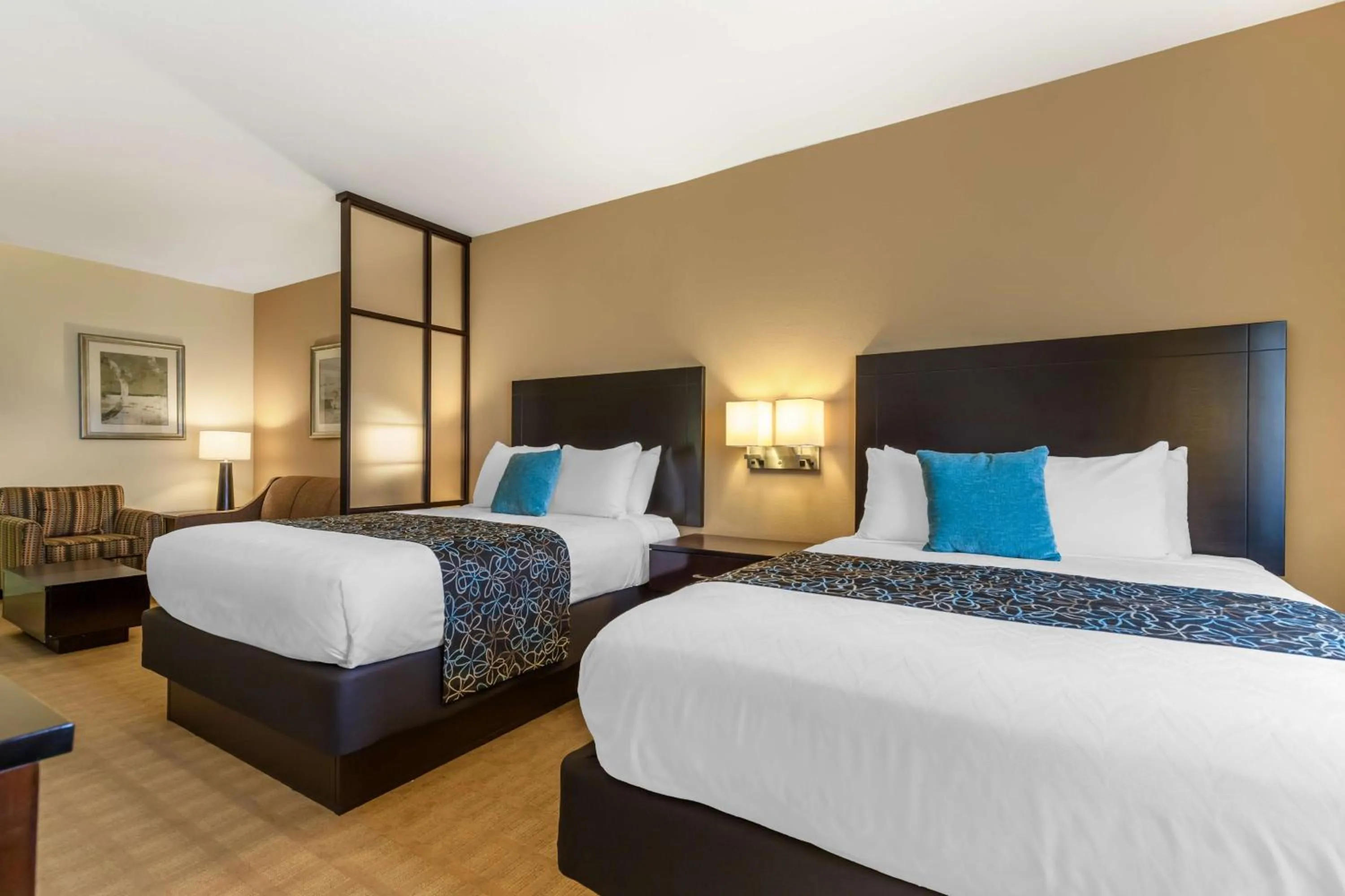 Queen Room with Two Queen Beds and Sofa Bed - Disability Access/Non-Smoking in Best Western Plus Lytle Inn and Suites