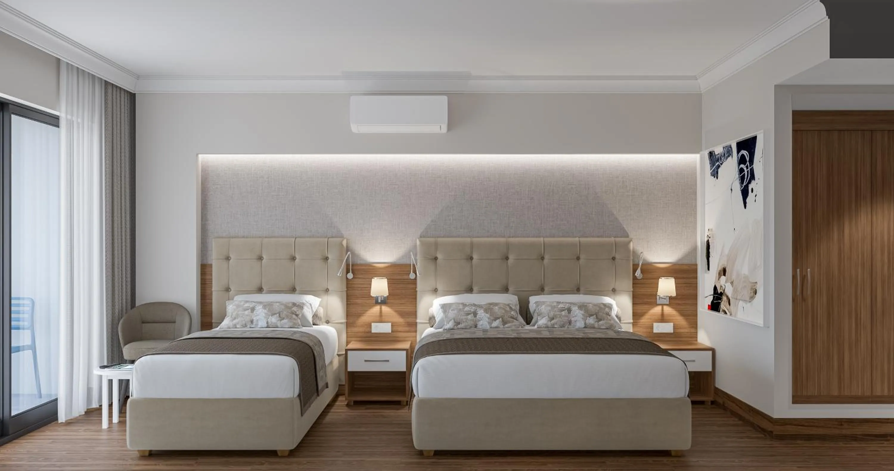 Standard Double or Twin Room with Sea View in Annabella Diamond Hotel - All Inclusive