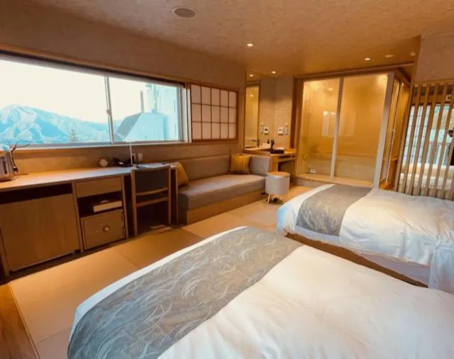 Twin Room with Private Bathroom in Stay View Ikaho