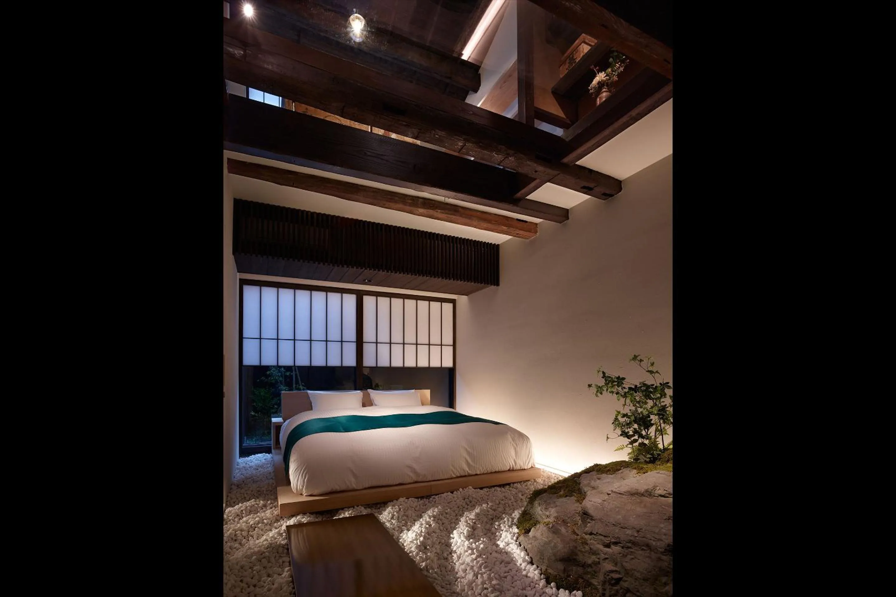 Machiya Suite 82㎡  Open-Air Bath  in Kiraku Kyoto Honmachi