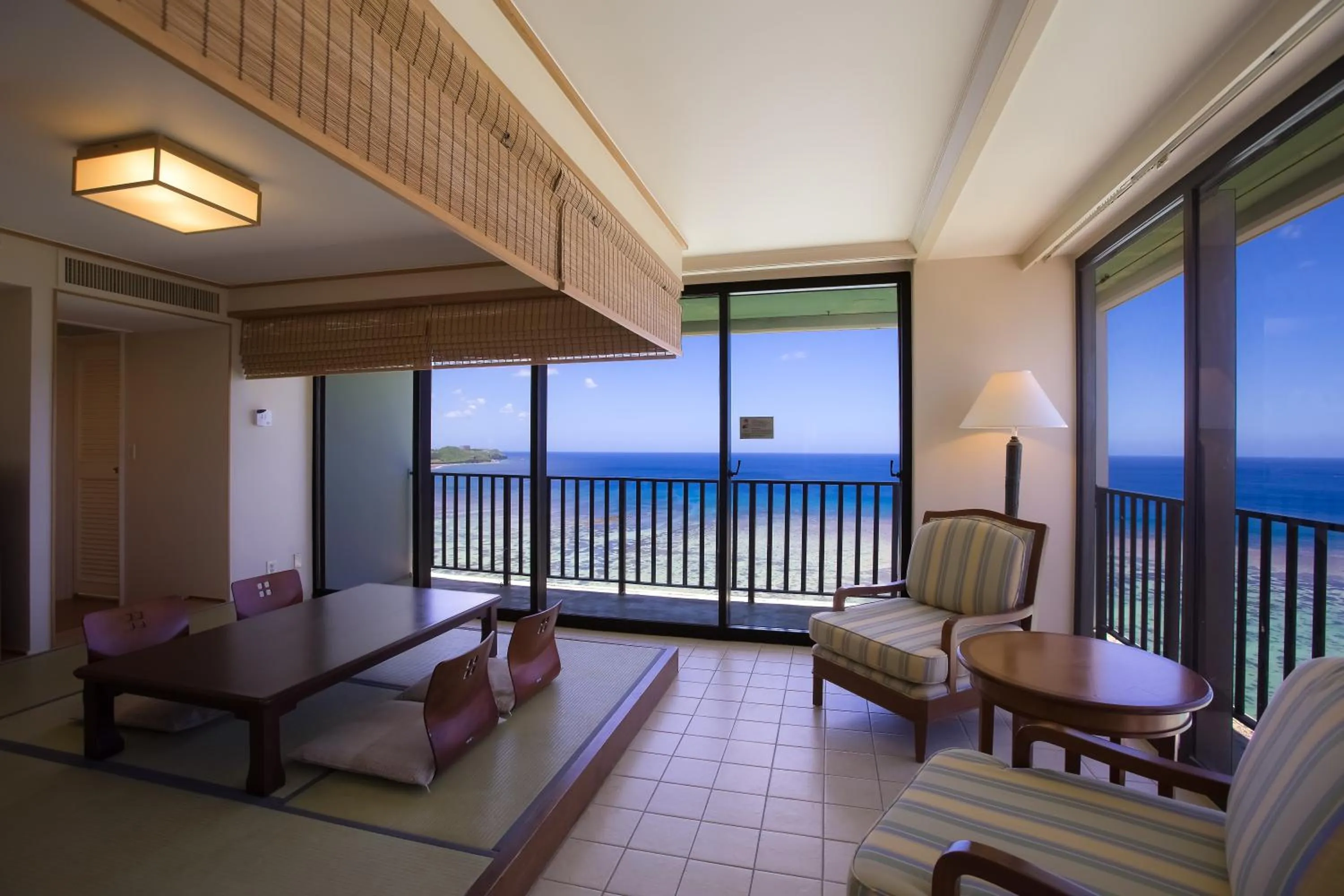 Japanese Tatami Ocean Front Suite - 5 Adults in Guam Reef Hotel