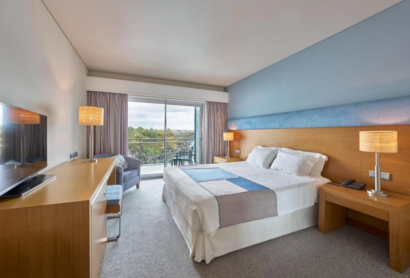 Double Room with Sea View in Hotel Do Caracol