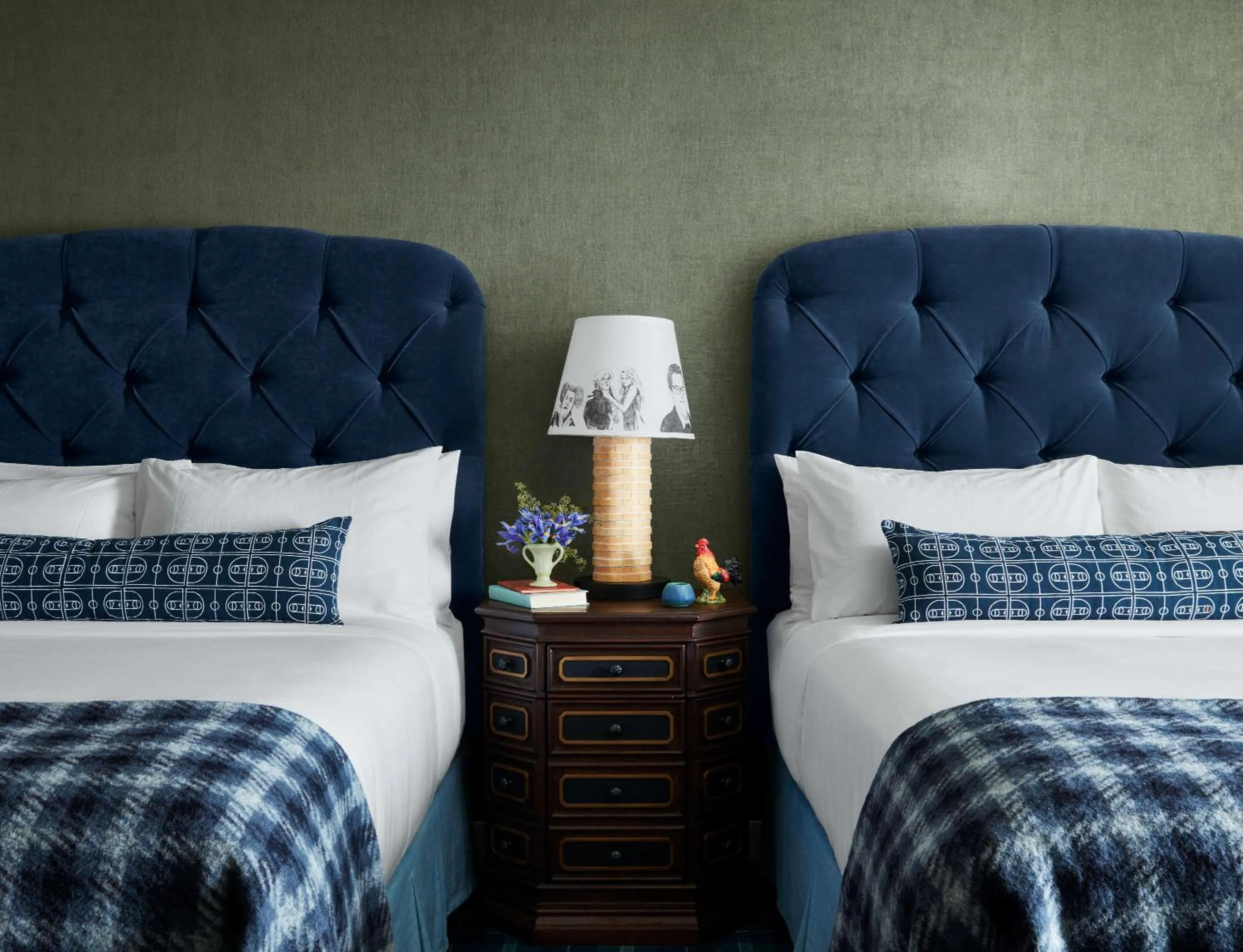 Graduate Queen Room with Two Queen Beds and Roll-In Shower - Mobility Accessible in Graduate by Hilton Storrs