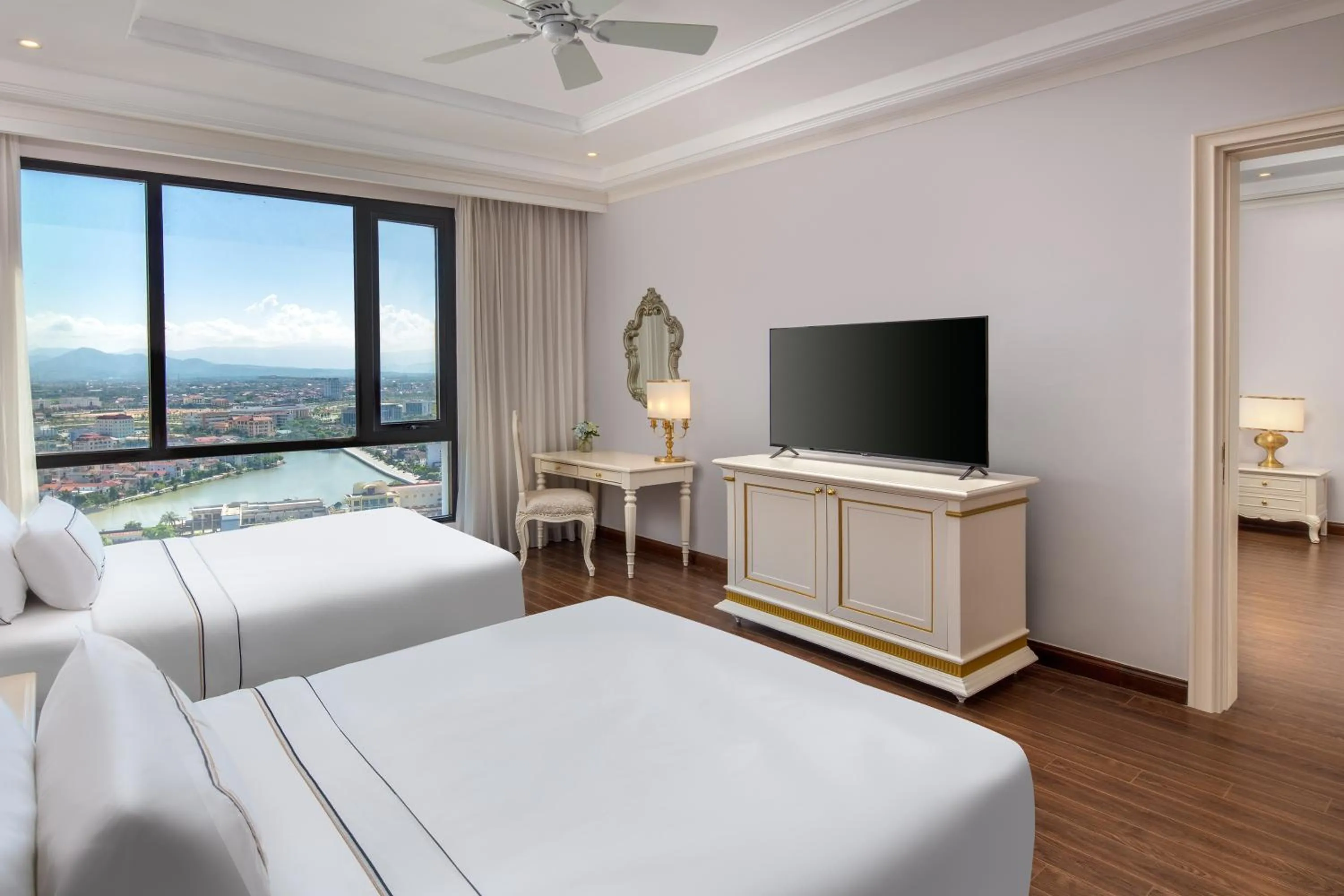 Two-Bedroom Deluxe Room with City View in Melia Vinpearl Quang Binh