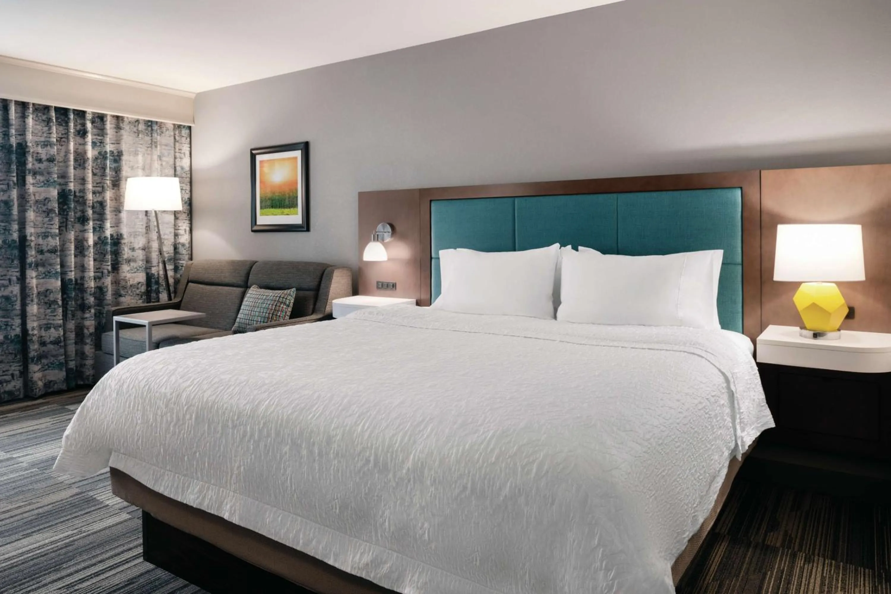 King Room with Sofa Bed in Hampton Inn Champaign Southwest