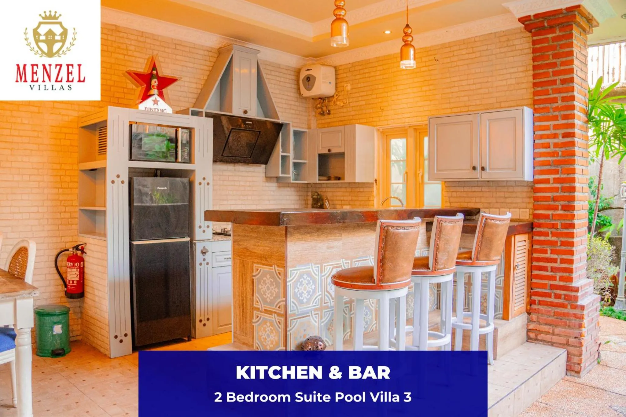 Two Bedroom Suite Pool Villa in Menzel Villas Nusa Dua