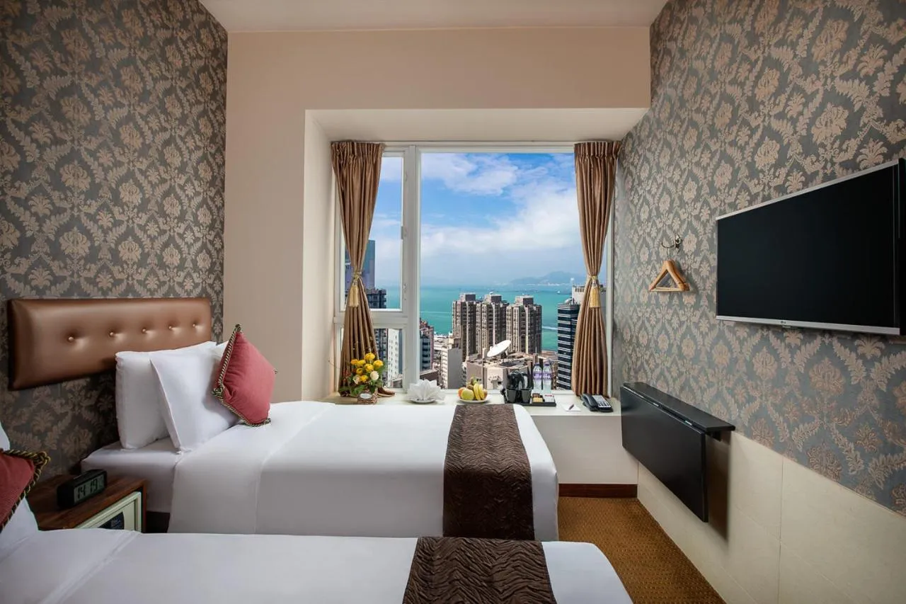 Deluxe Harbor View Double Room  in Ramada Hong Kong Harbour View