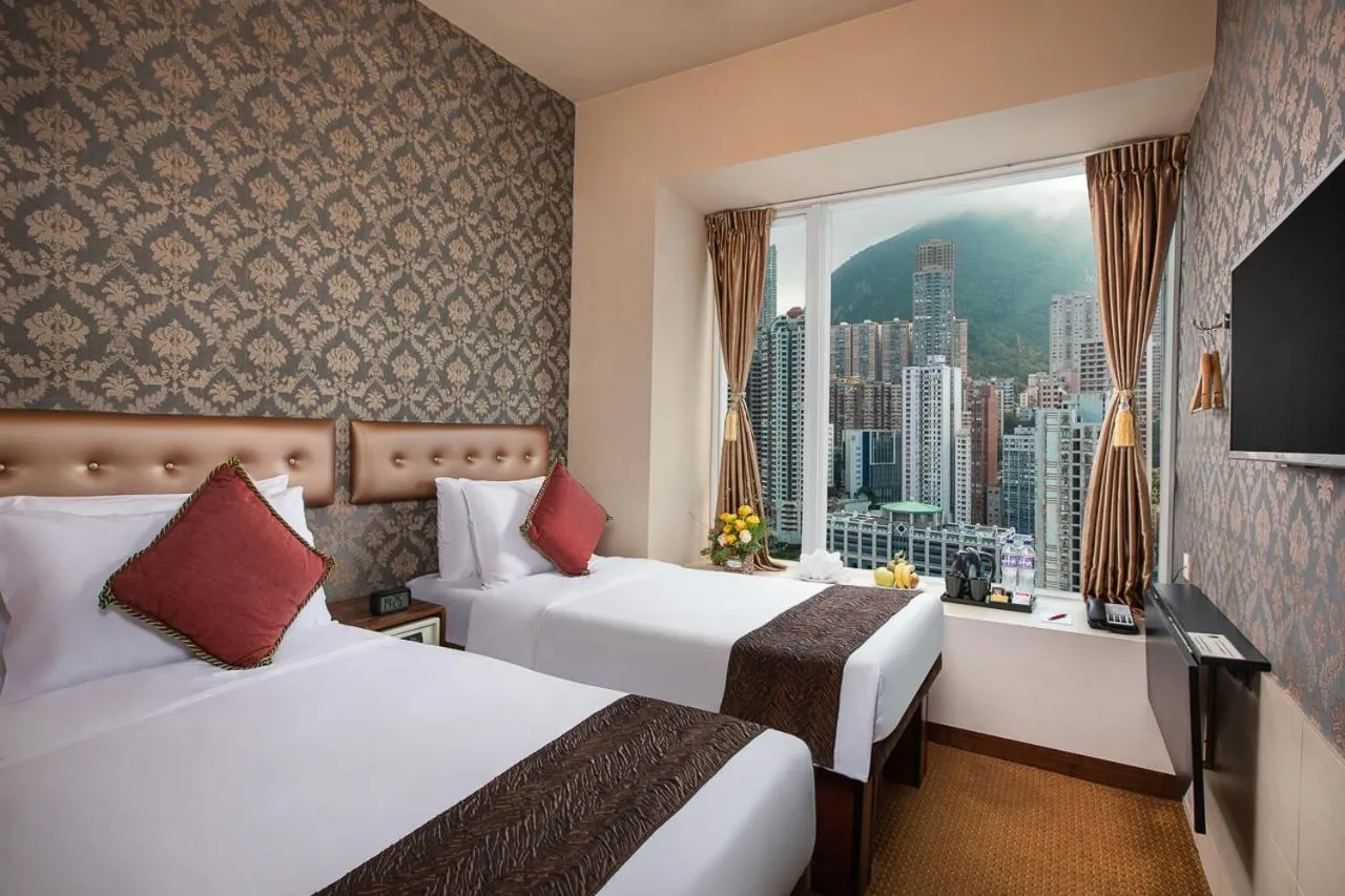 Superior Mountain View Room in Ramada Hong Kong Harbour View