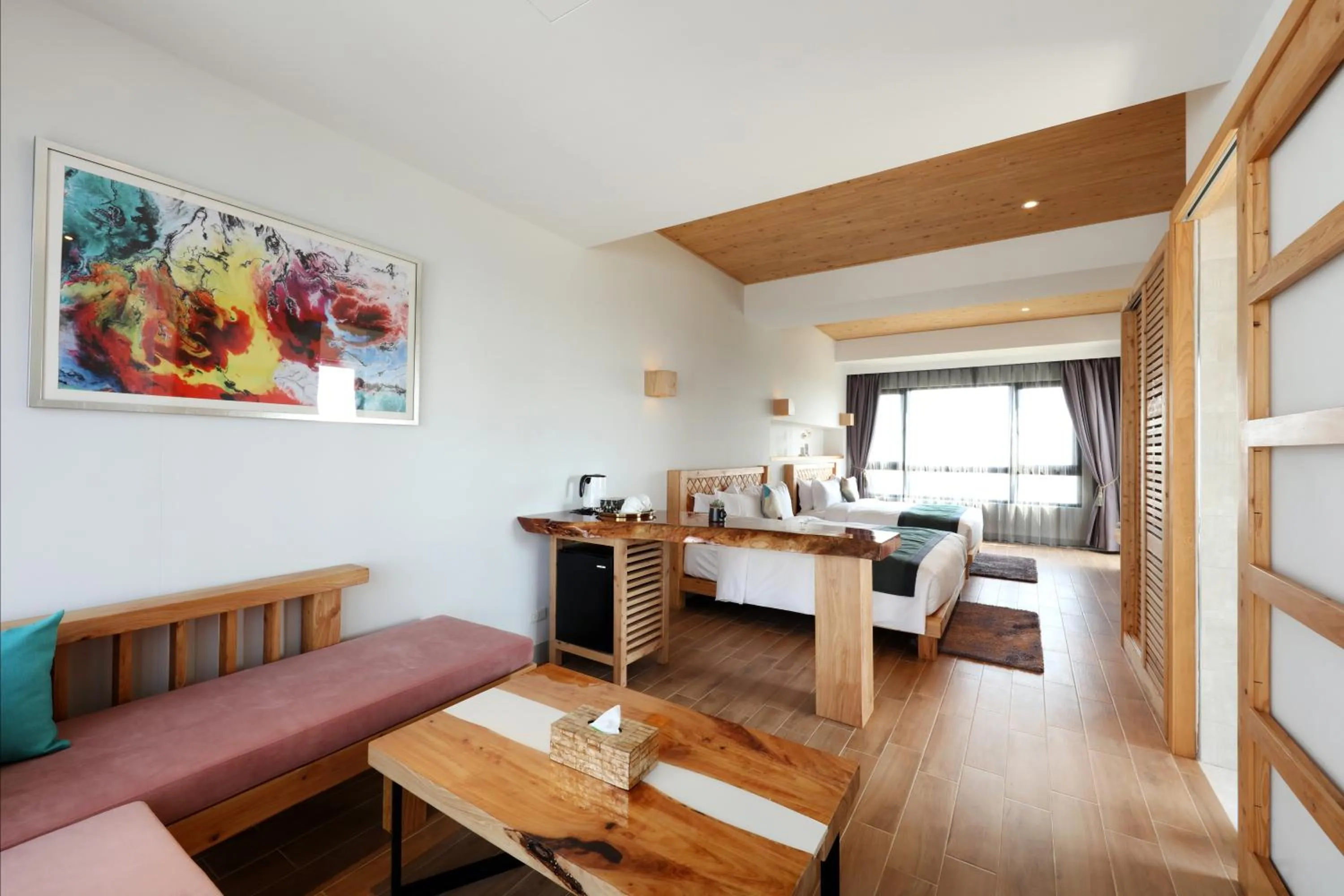 Deluxe Family Room with Terrace and Sea View in SkyeBay Club