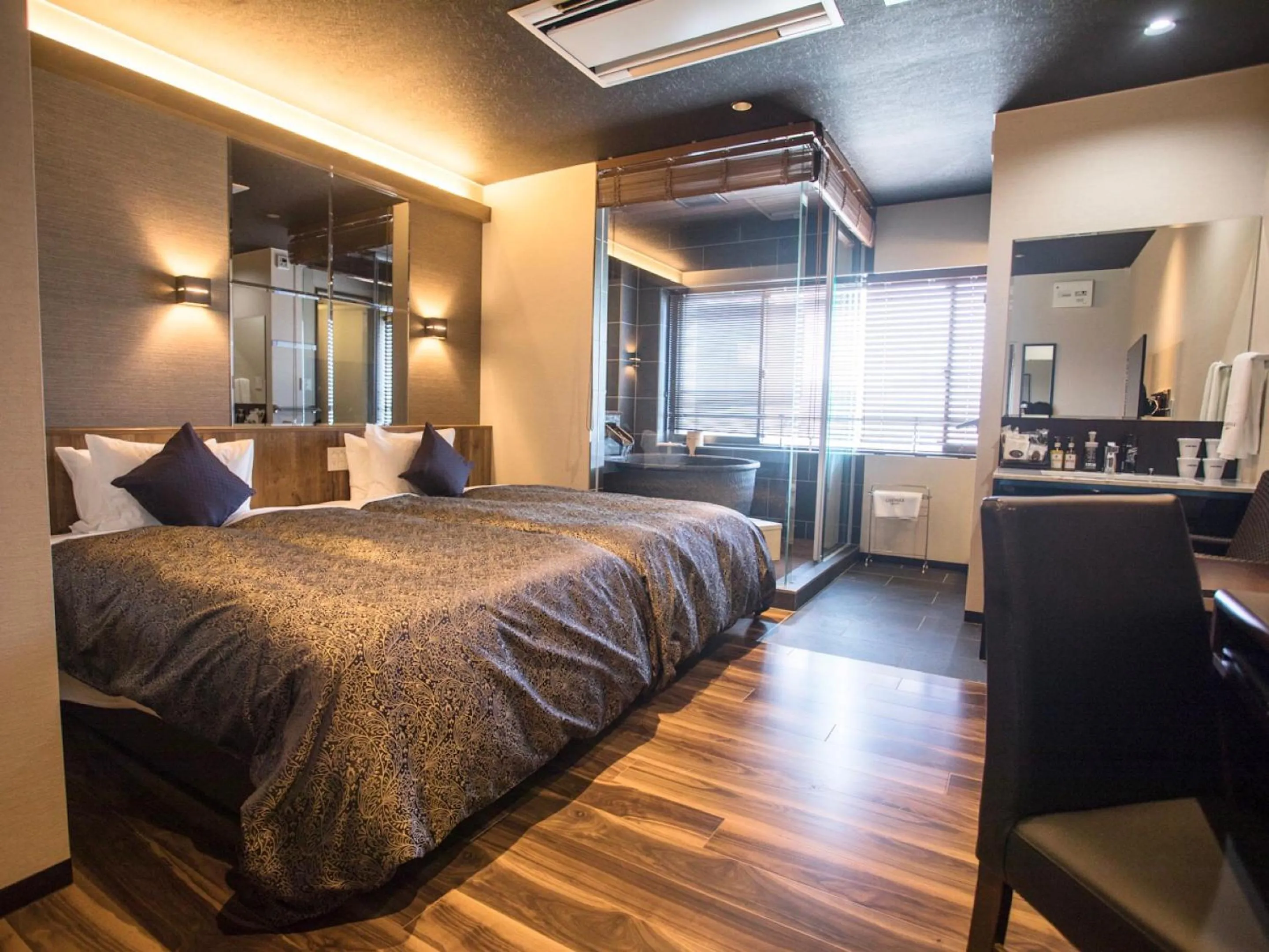 Modern Japanese-Western Style Room with Open Air Bath - Non-Smoking in LiVEMAX RESORT Kyotango Sea Front