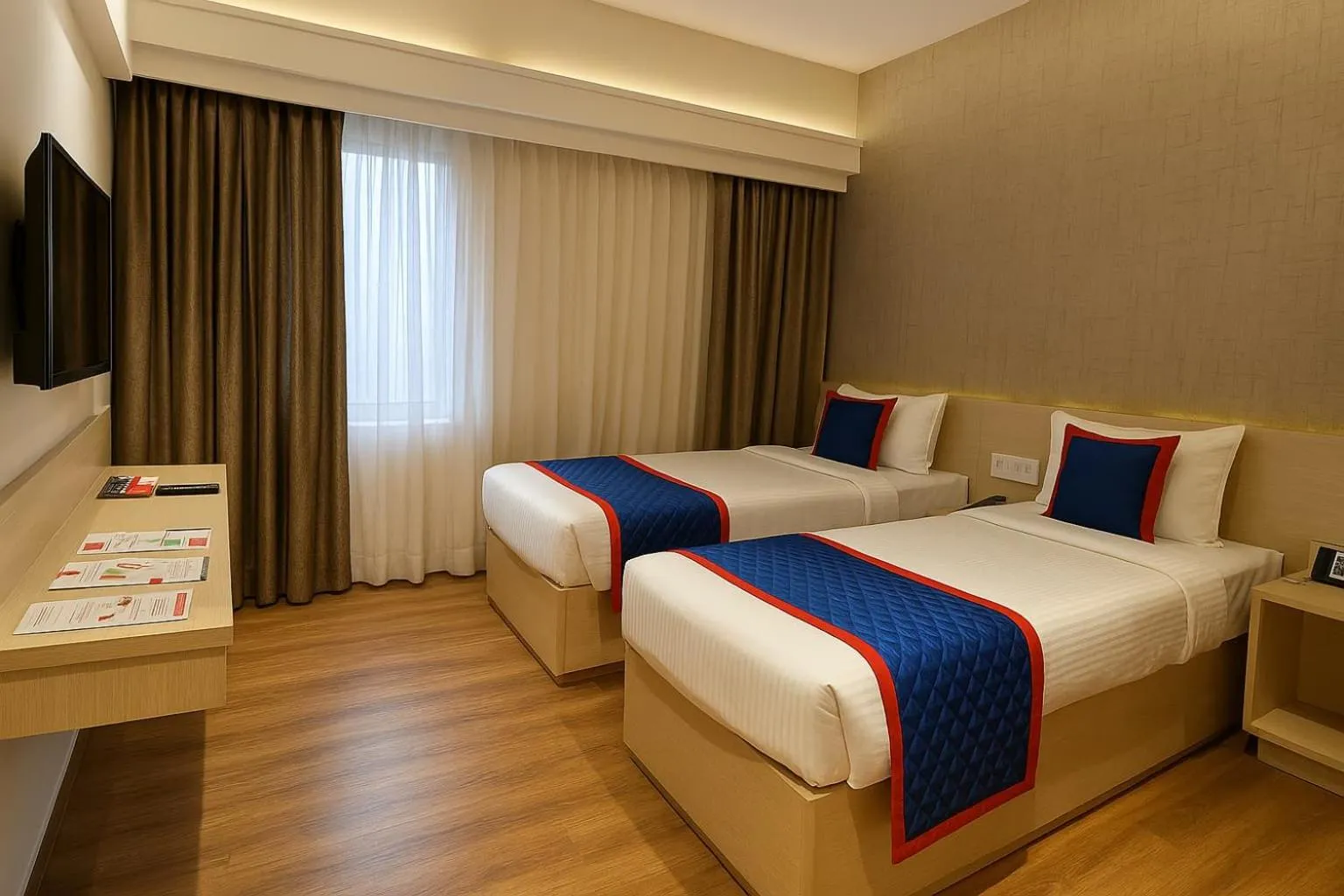 Superior Twin Room - single occupancy in Zip By Spree Hotels Samudra Belgaum