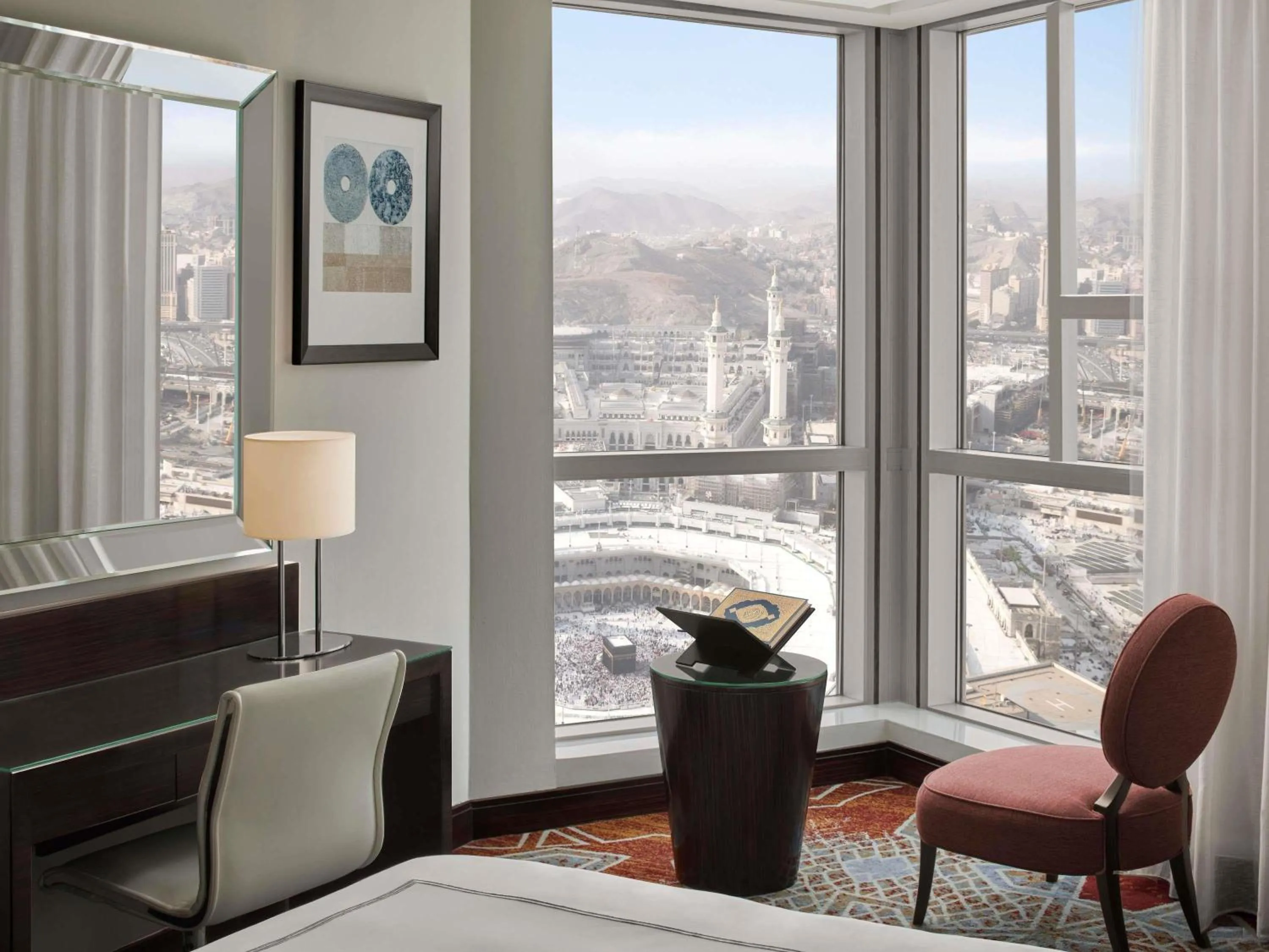 Classic Twin Room with Kaaba View in Swissotel Makkah