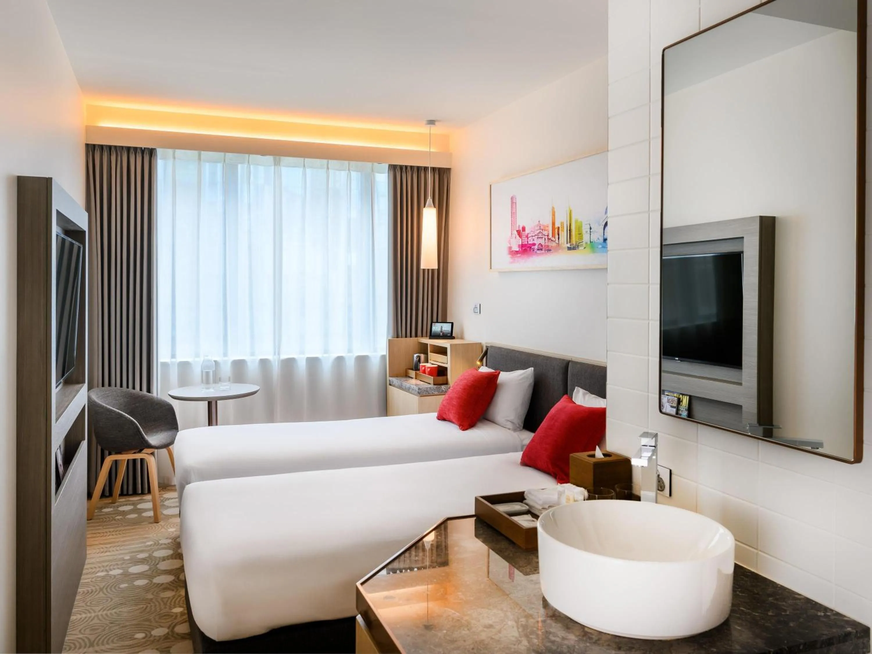 Superior Twin Room in ibis Melbourne Central