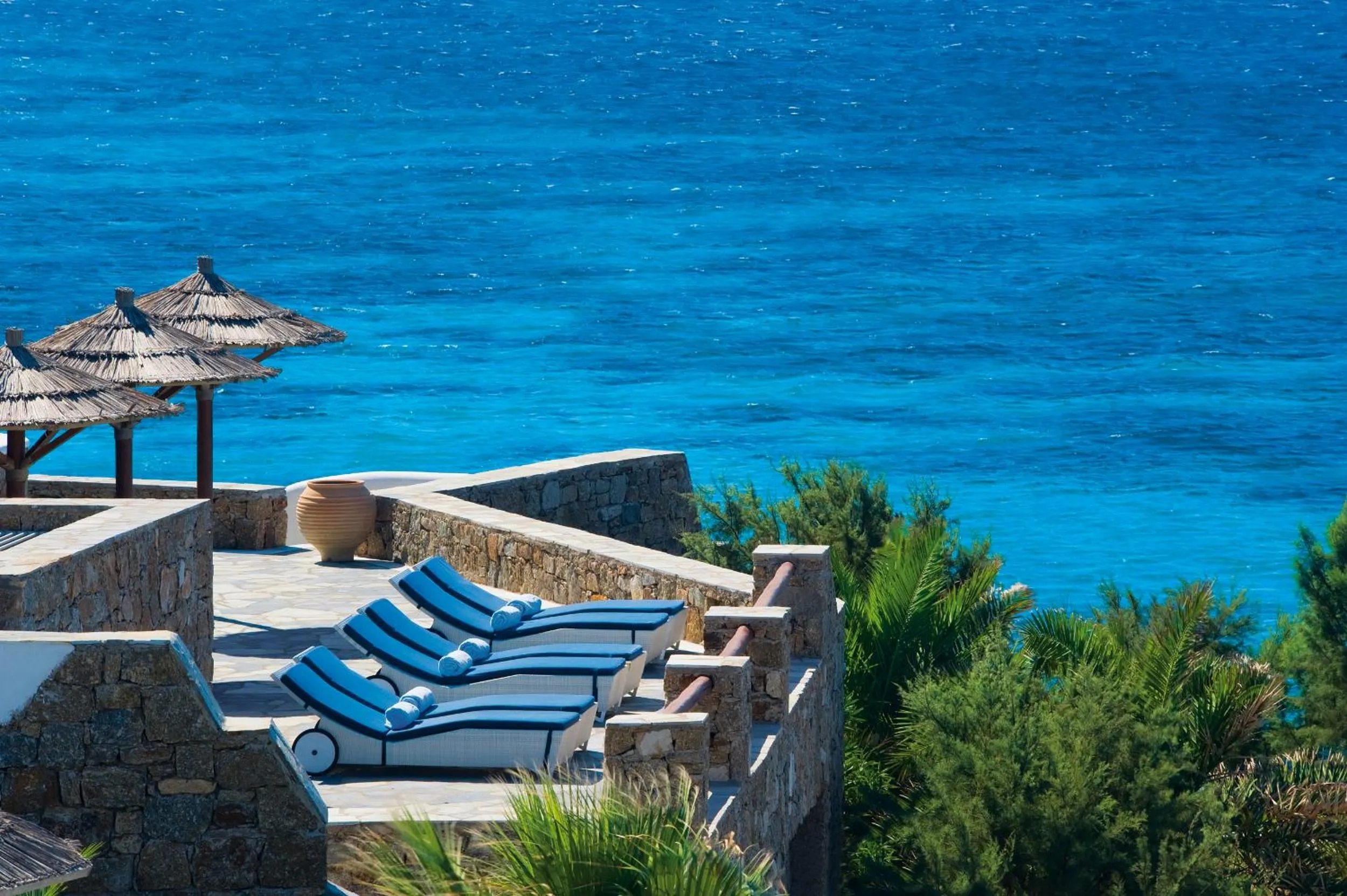 Superior Double or Twin Room with Sea View - single occupancy in Mykonos Grand Hotel & Resort