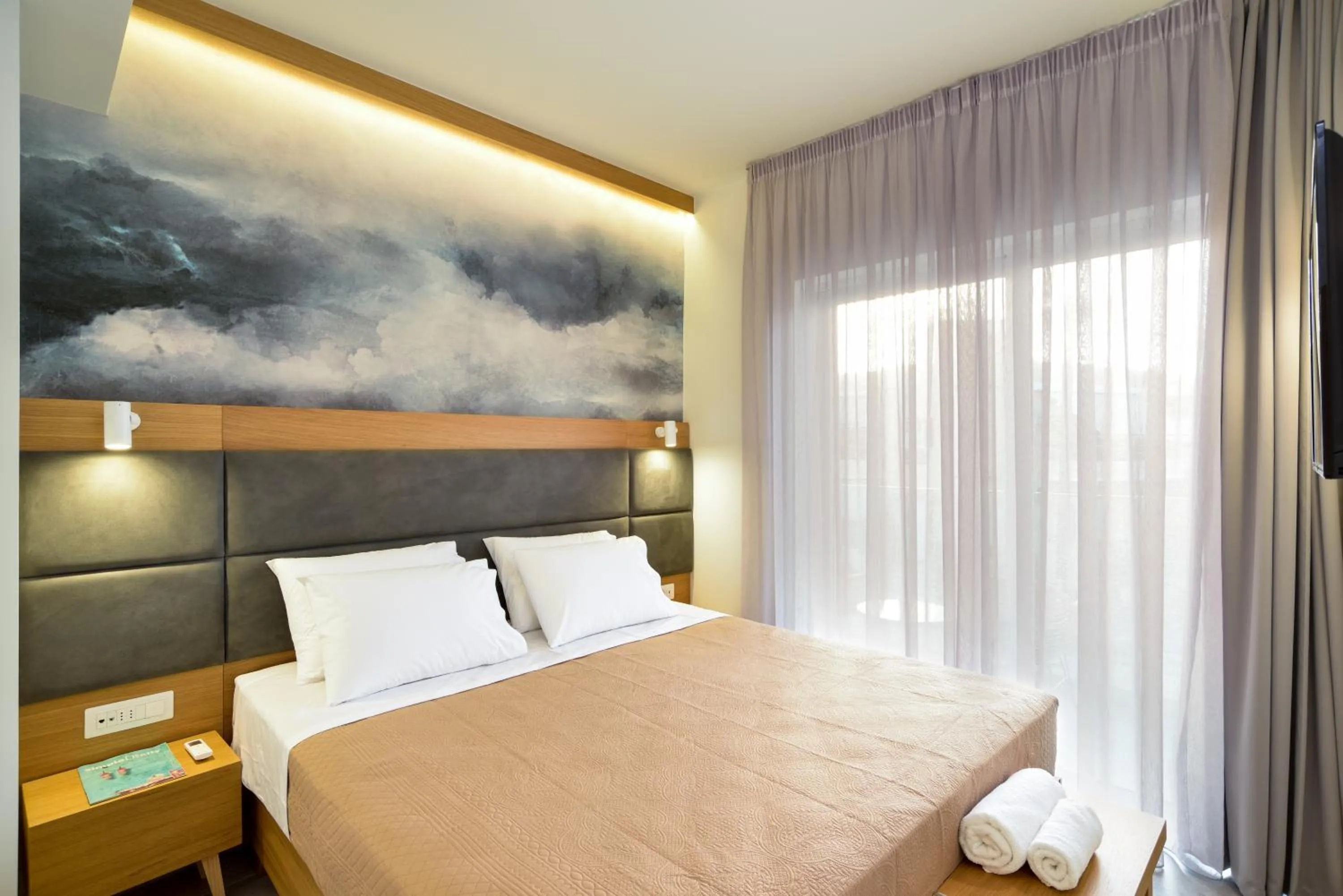 Two-Bedroom Suite with Balcony in Elia Kalamaki Hotel