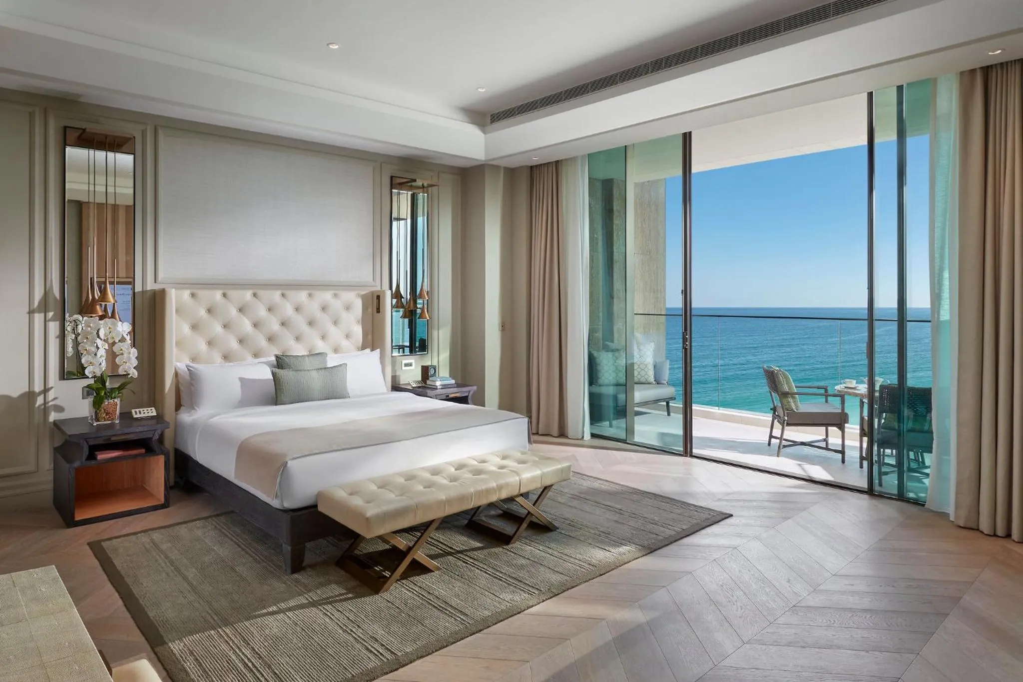 Premier Sea View Suite with Club Lounge Access -  including Daily Breakfast & Afternoon Tea, Evening Drinks & Canapes in Mandarin Oriental Jumeira, Dubai
