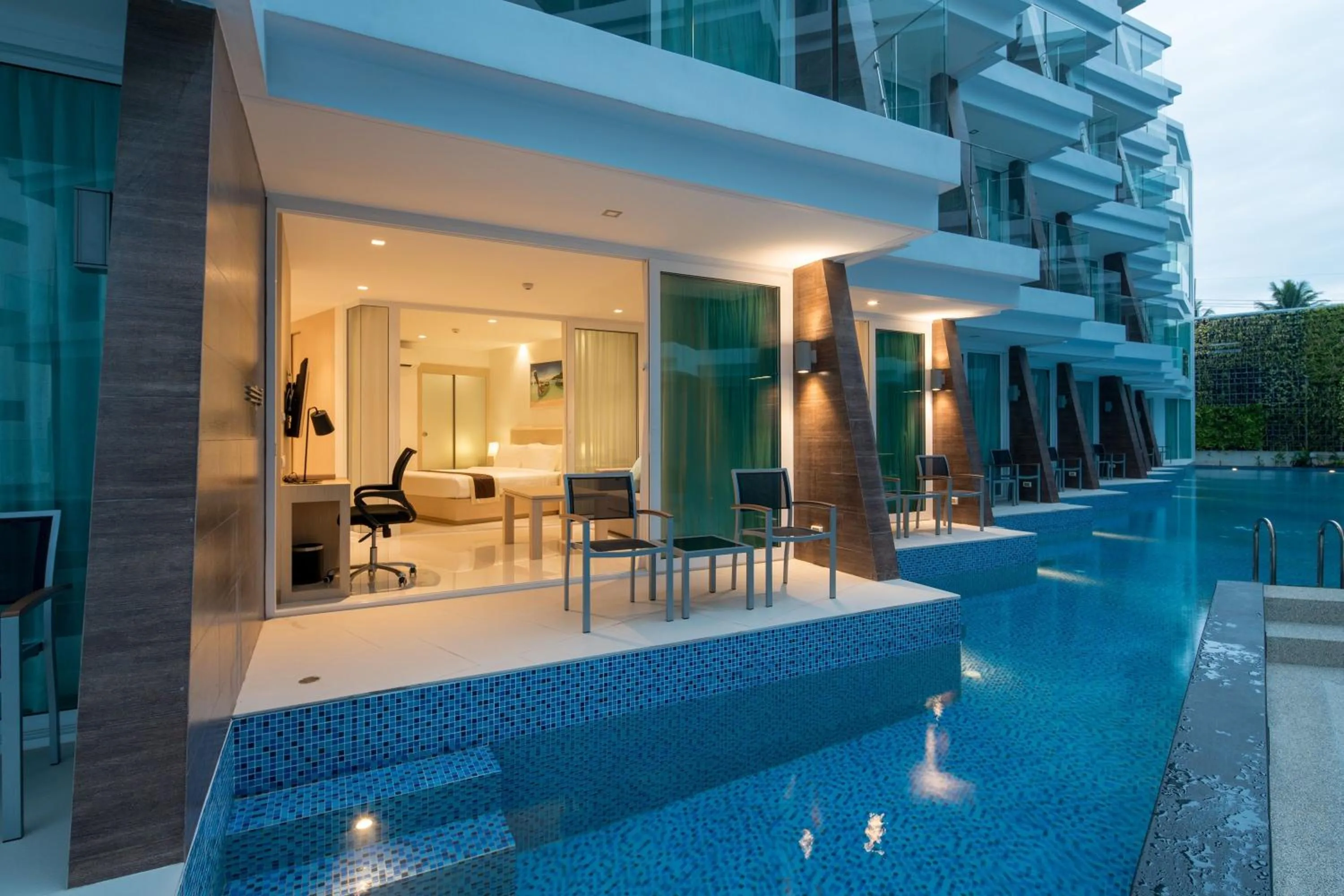 One Bedroom Suite Pool Access in The Beachfront Hotel Phuket