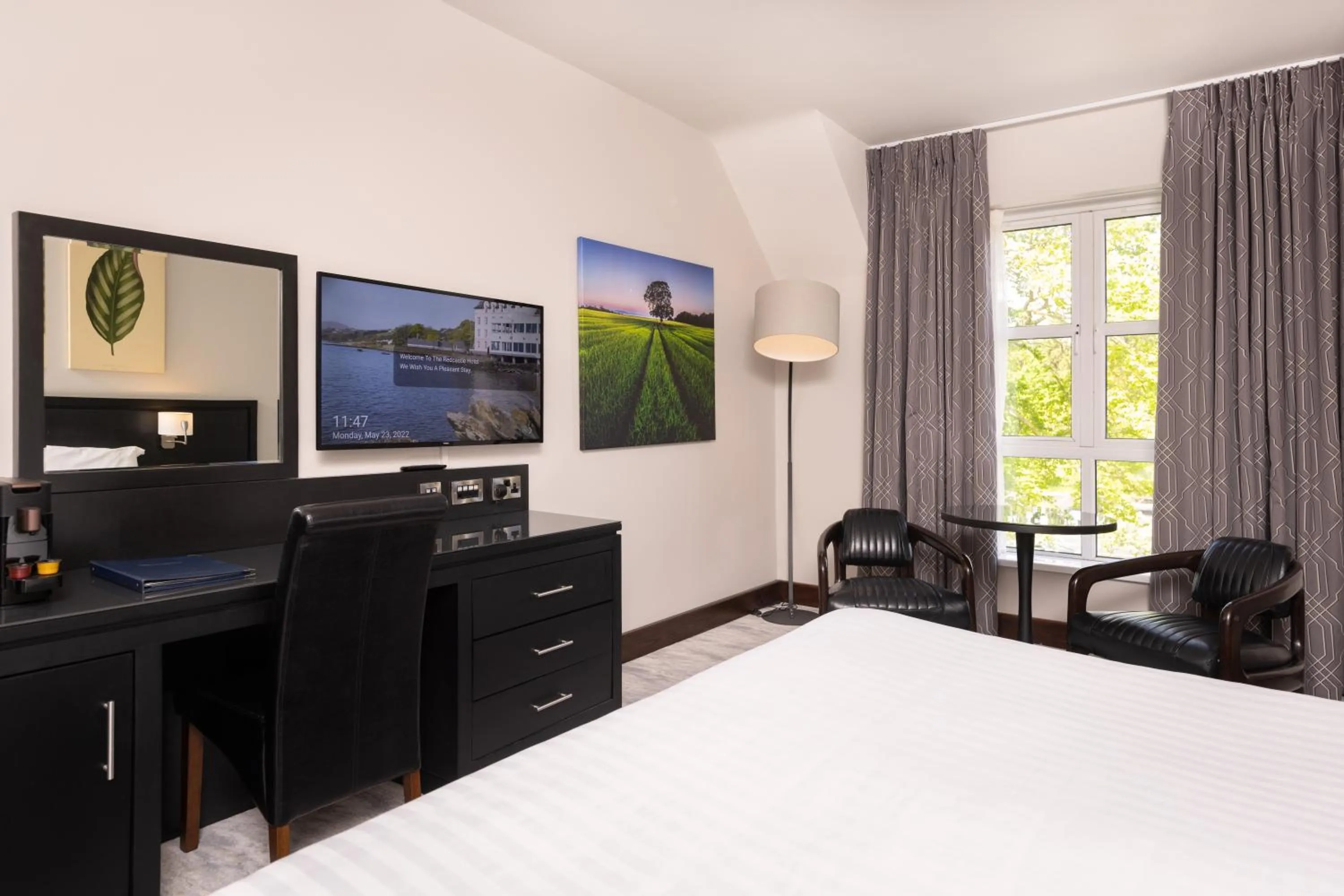 Double or Twin Room - single occupancy in Redcastle Hotel