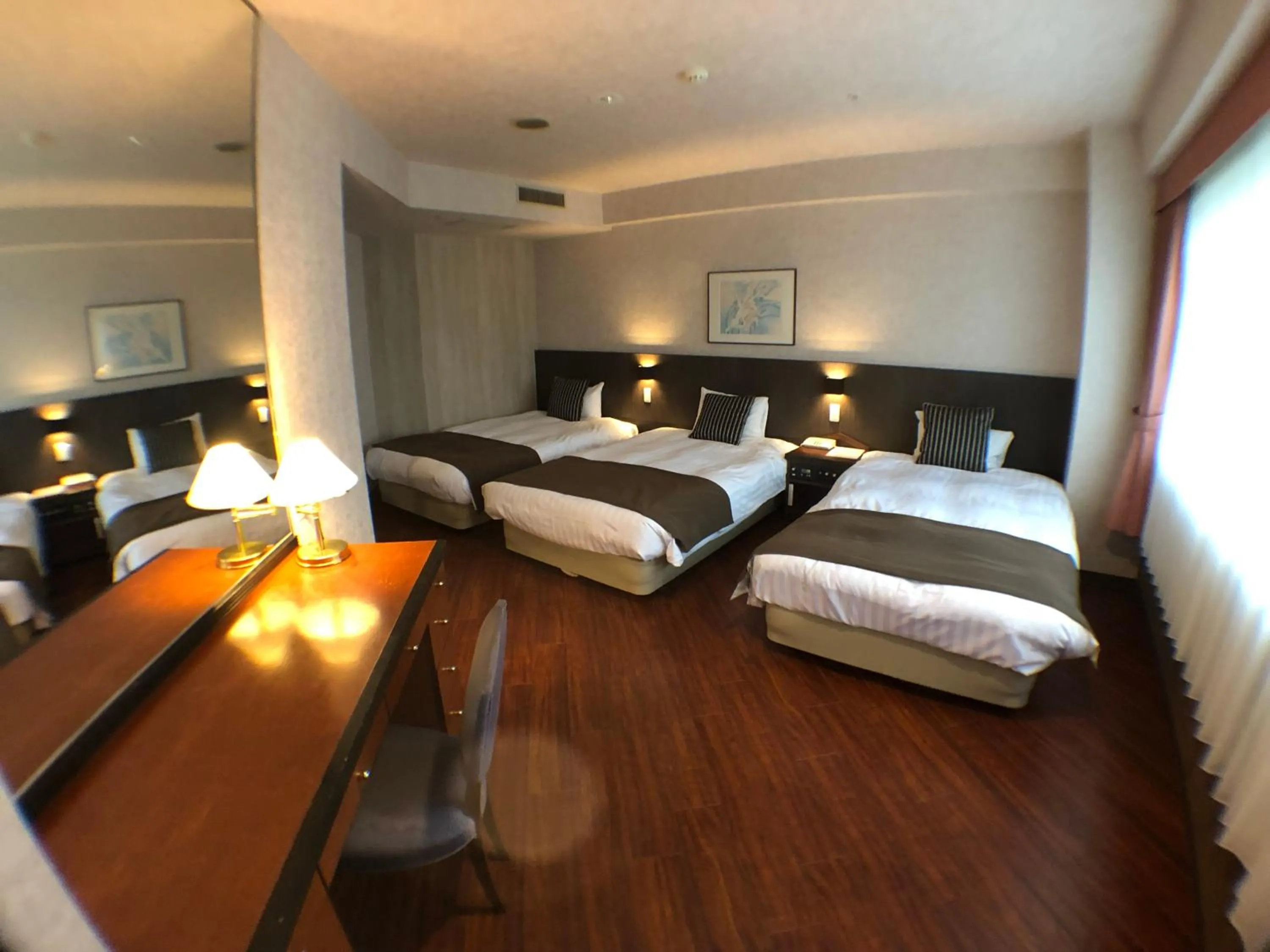 Deluxe Triple Room with Sofa Bed - Non-Smoking   in Otaru Asari Classe Hotel