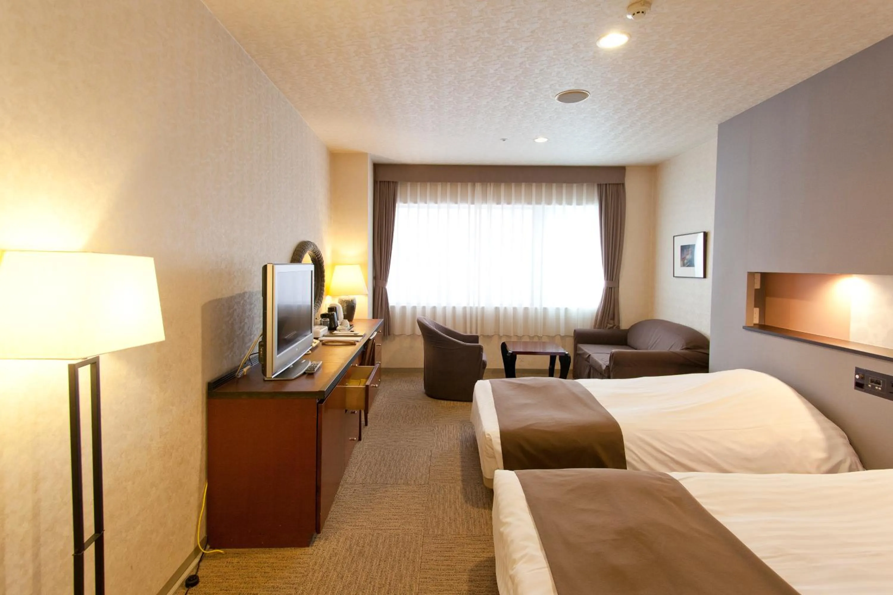 Twin Room -Non-Smoking - single occupancy in Otaru Asari Classe Hotel