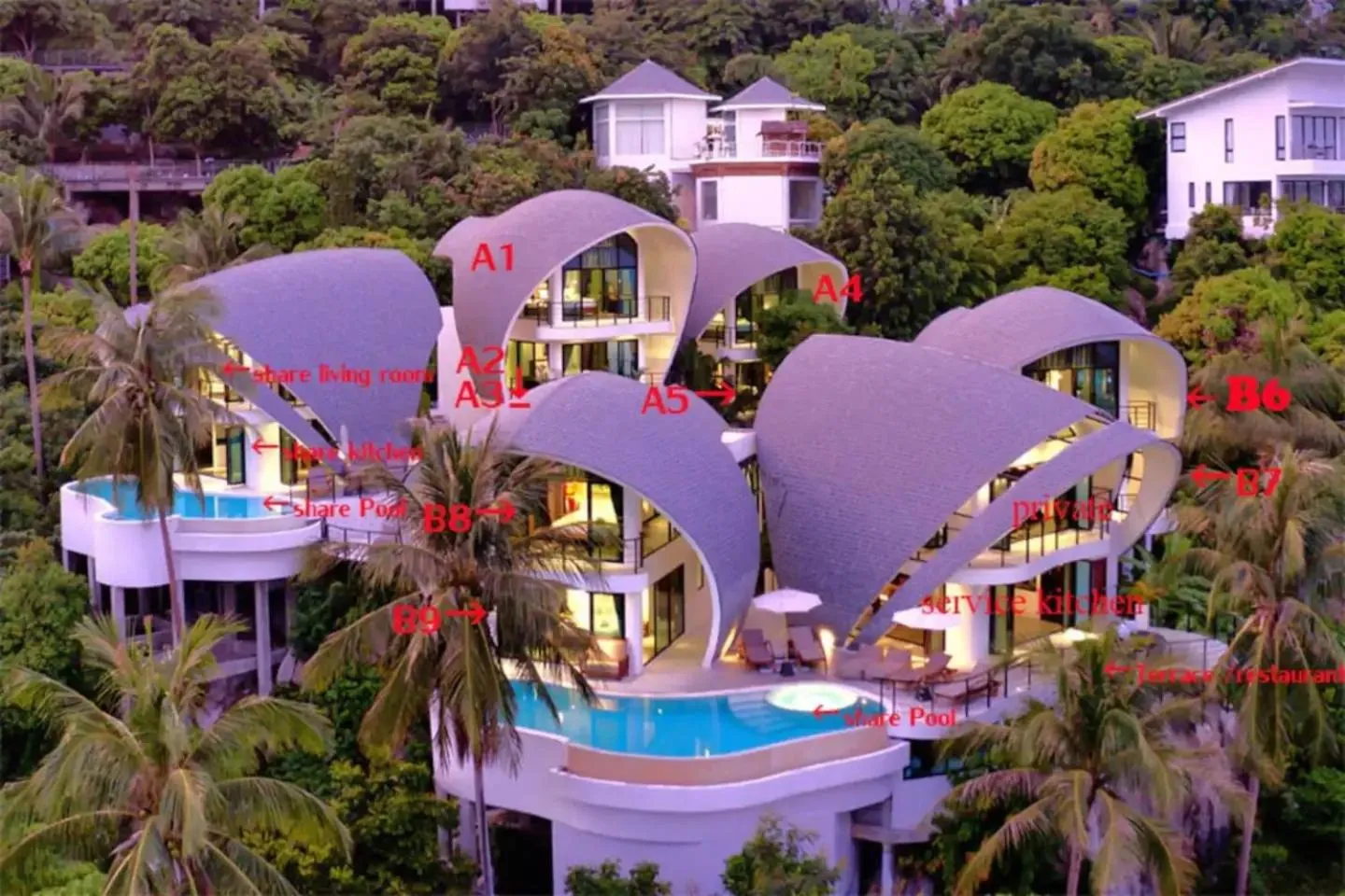 Deluxe Double Room in Villa The Spot Koh Samui