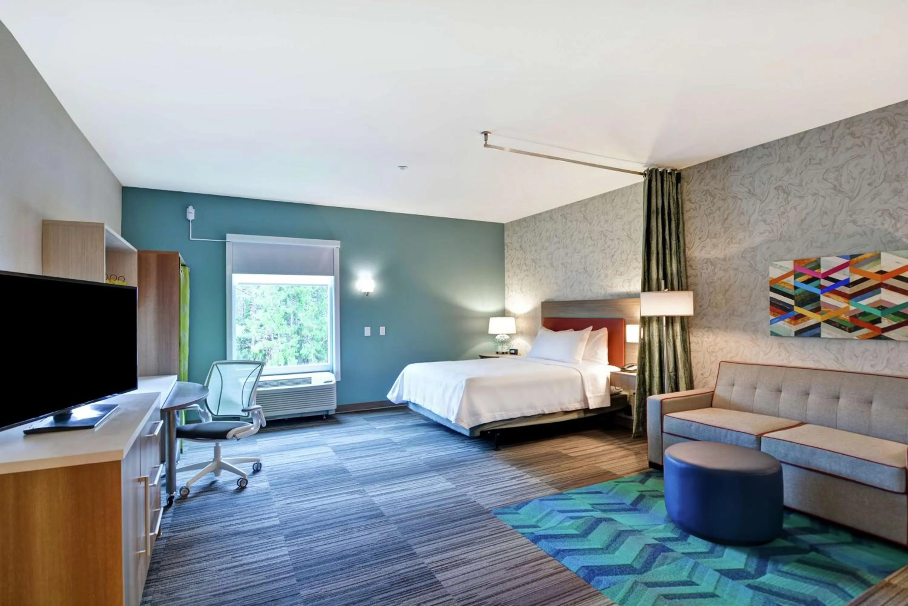 Queen Studio - Non-Smoking in Home2 Suites By Hilton Daytona Beach Speedway