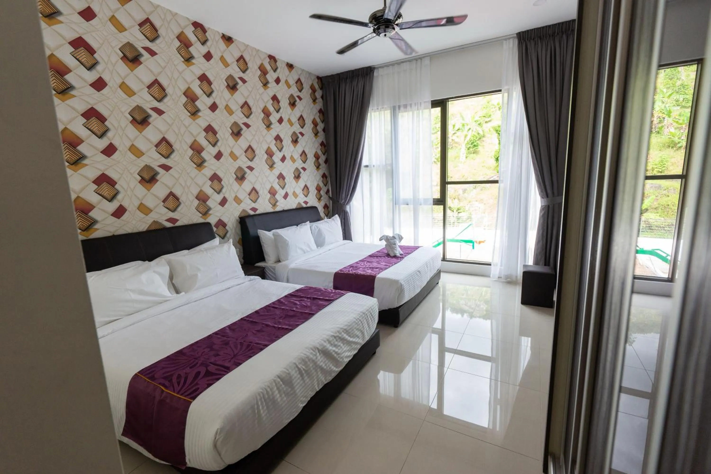 Comfort Quadruple Room in Rock Mountain