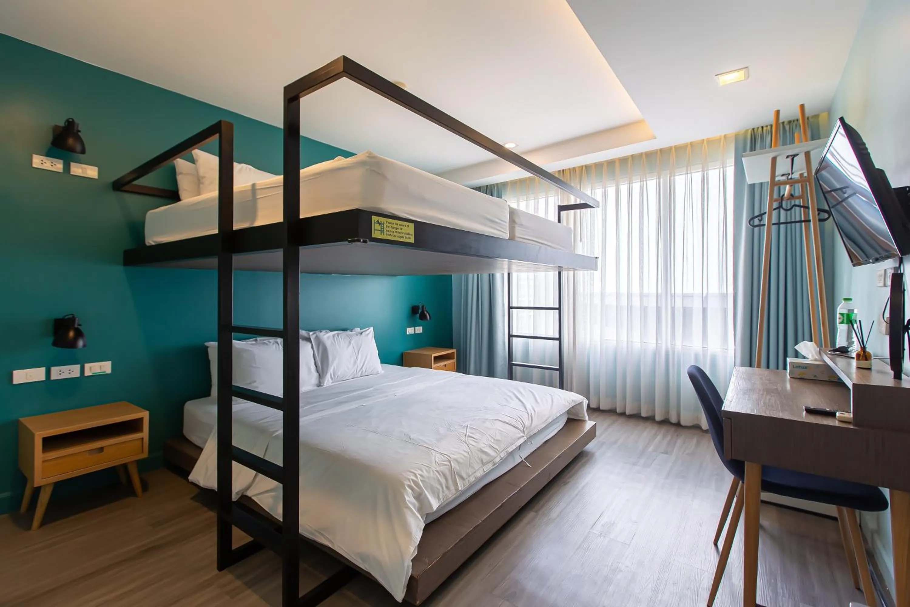 Quadruple Room with Private Bathroom in Simply Sleep Hostel