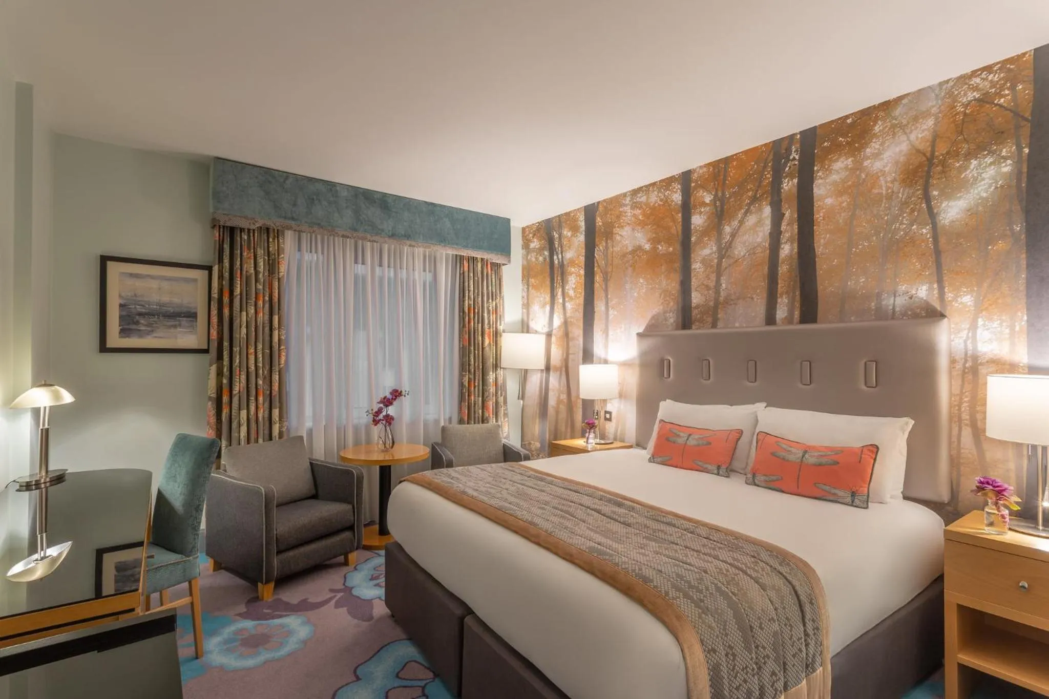 King Room with Park View in Crowne Plaza Dublin Airport by IHG