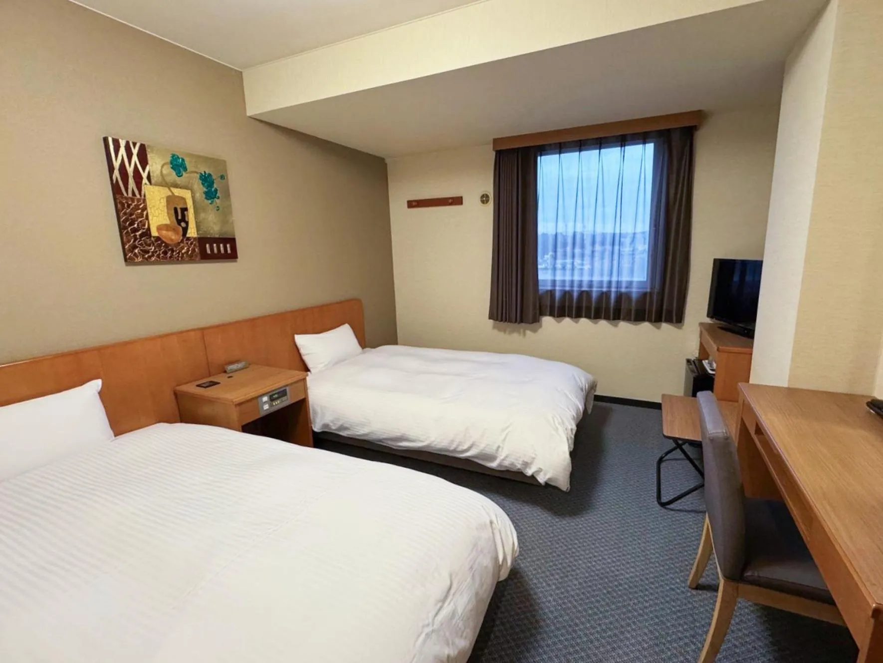 Twin Room - single occupancy - Non-Smoking in Hotel Route-Inn Susono Inter