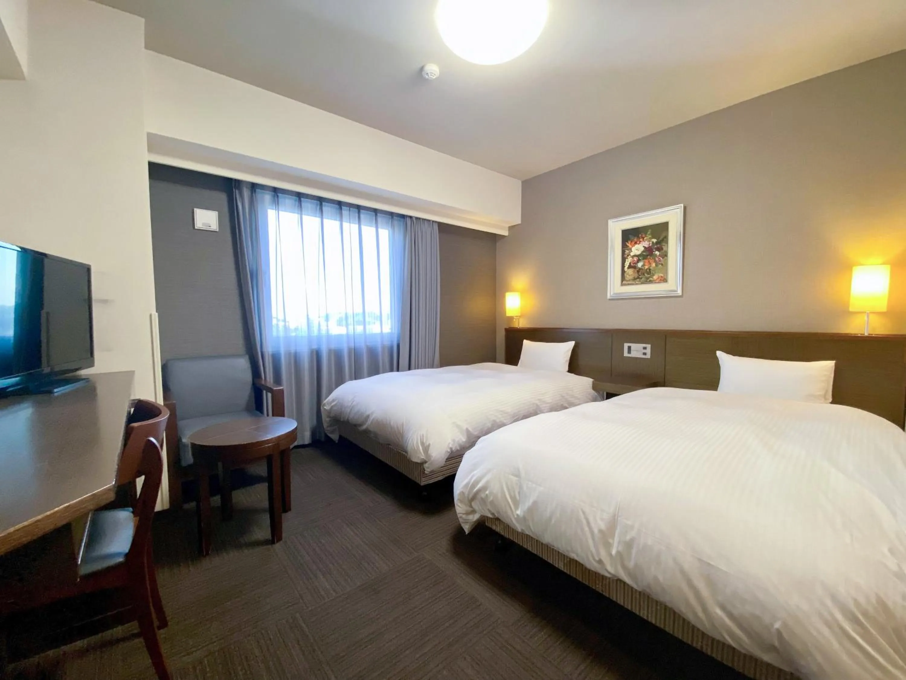 Twin Room - single occupancy - Smoking in Hotel Route-Inn Ashikaga Ekimae