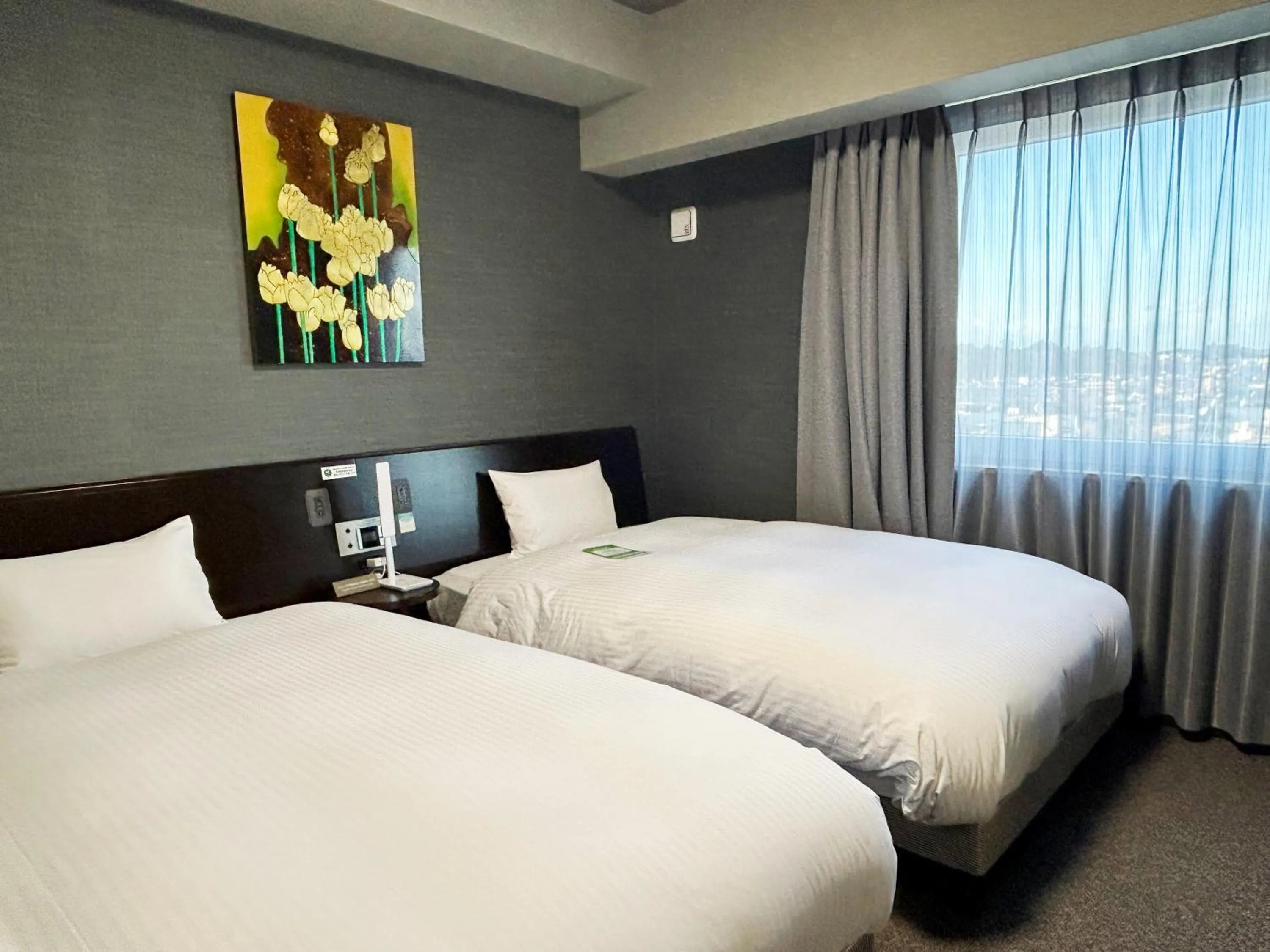 Comfort Twin Room - single occupancy - Smoking in Hotel Route-Inn Iwata Inter