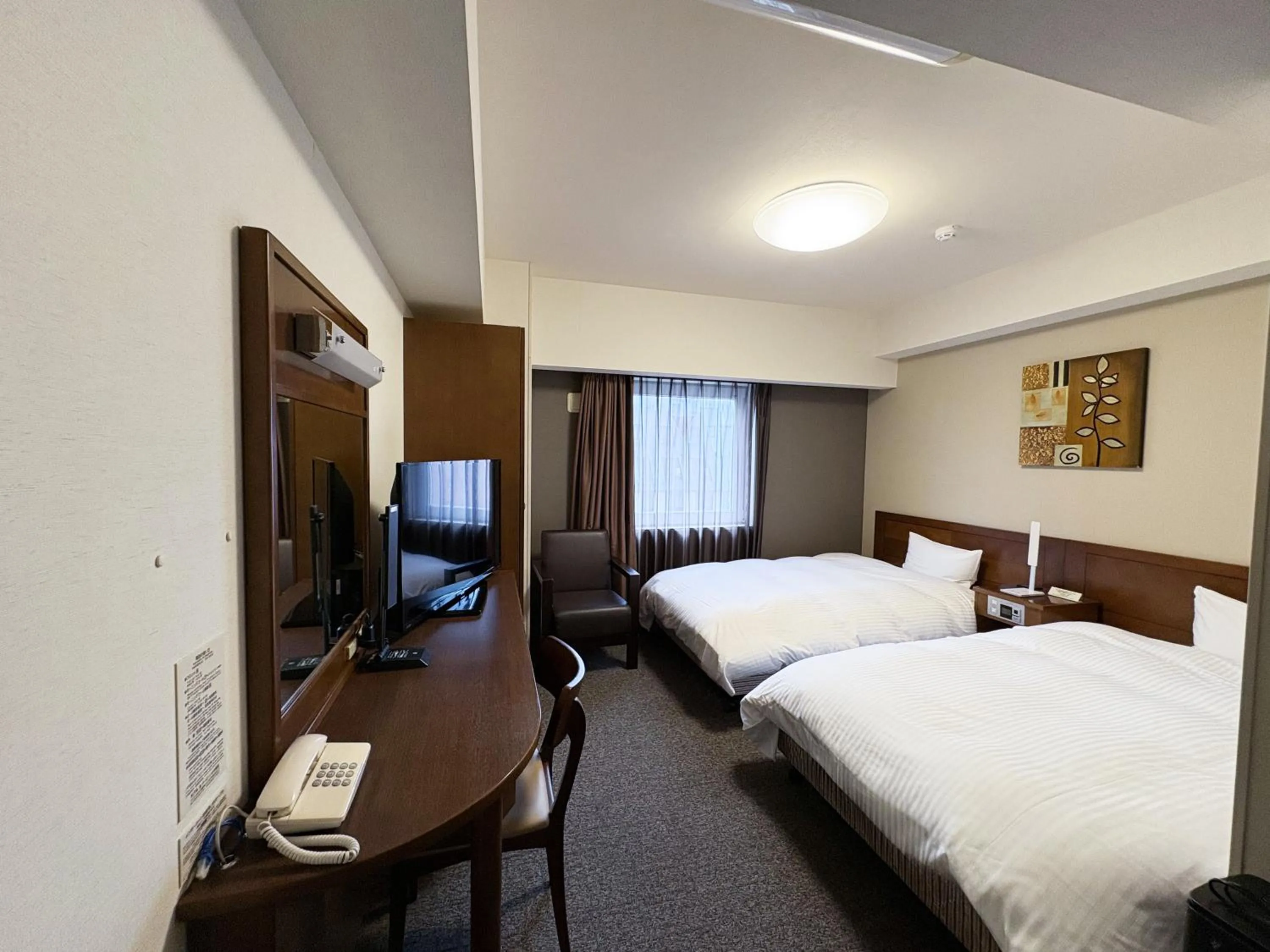 Twin Room - single occupancy - Smoking in Hotel Route-Inn Iwaki Ekimae