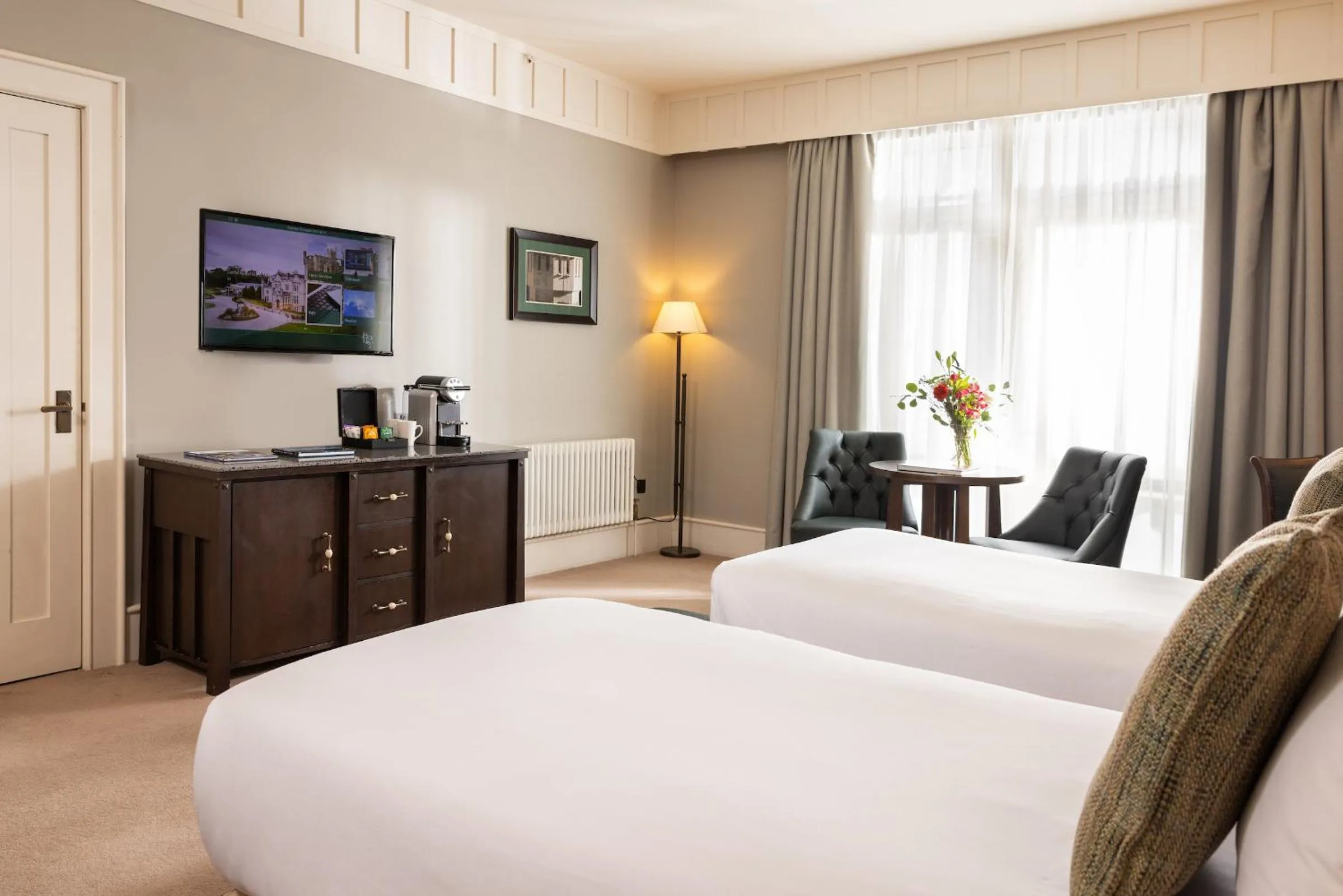 Double or Twin Room - Disability Access in Lough Eske Castle