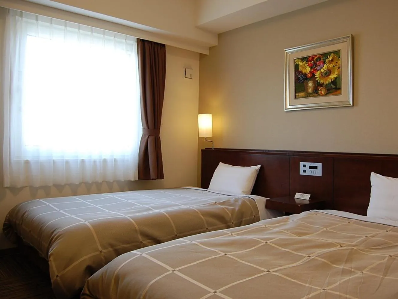 Twin Room - Non-Smoking in Hotel Route-Inn Nabari