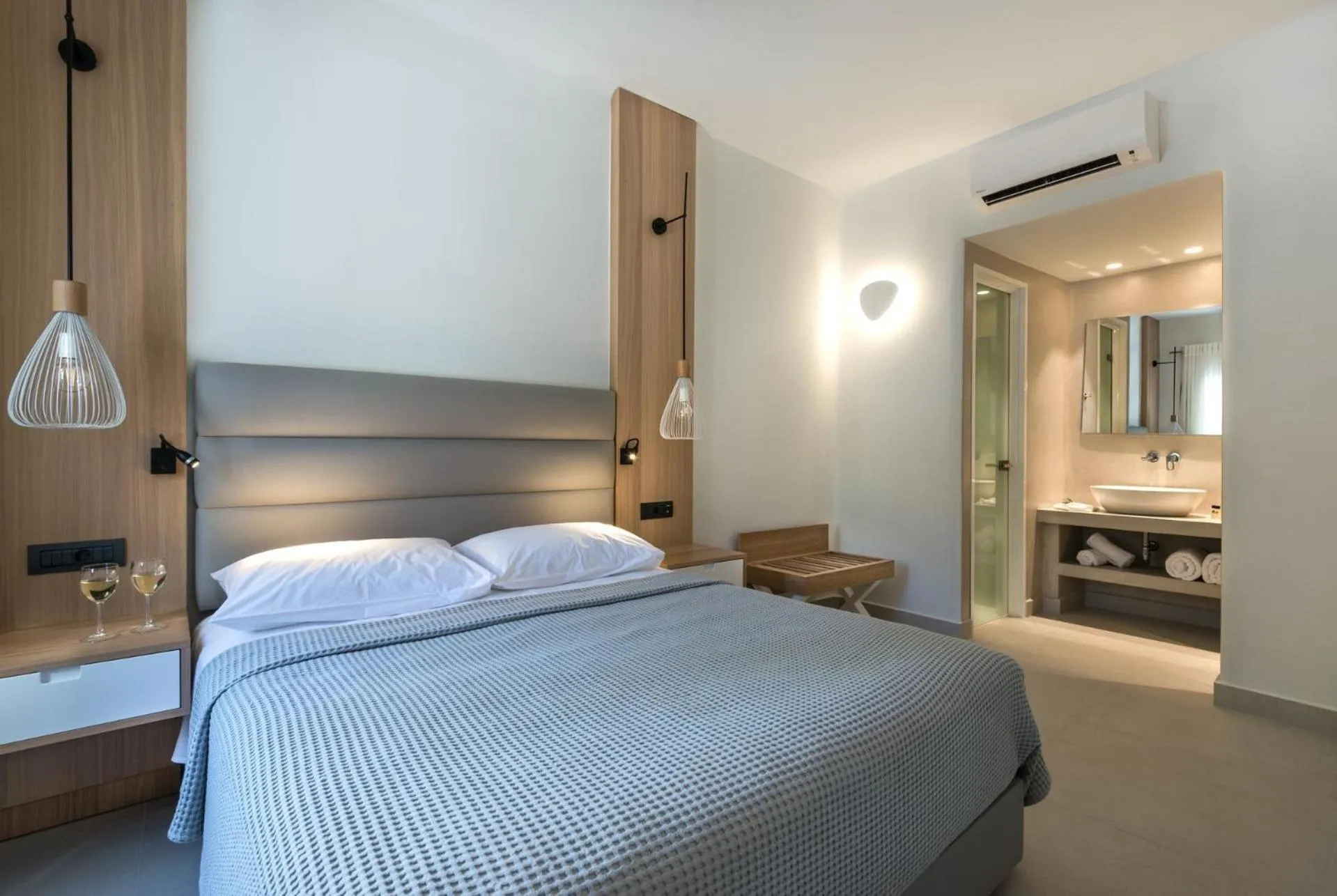 Junior Suite with Private Pool in Strogili Hotel - Adults Only