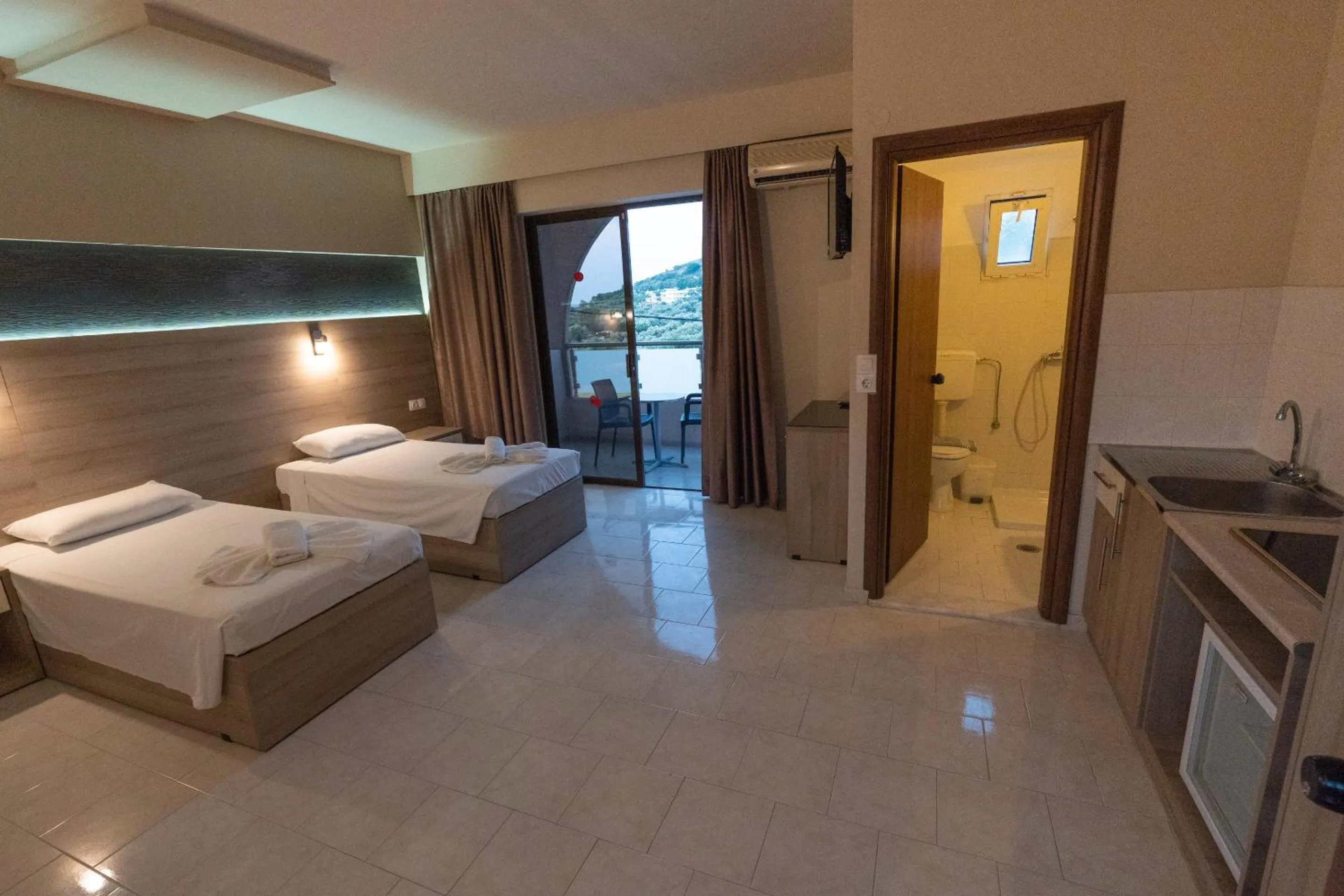 Studio with Pool View in Rose Hotel Faliraki