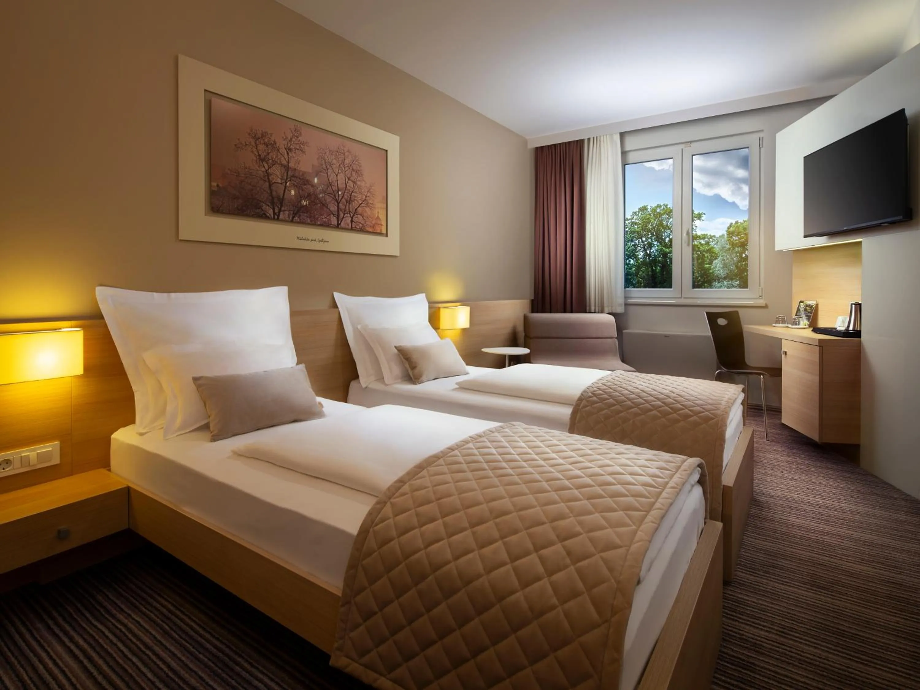 Comfort Twin Room - single occupancy in Ahotel Ljubljana
