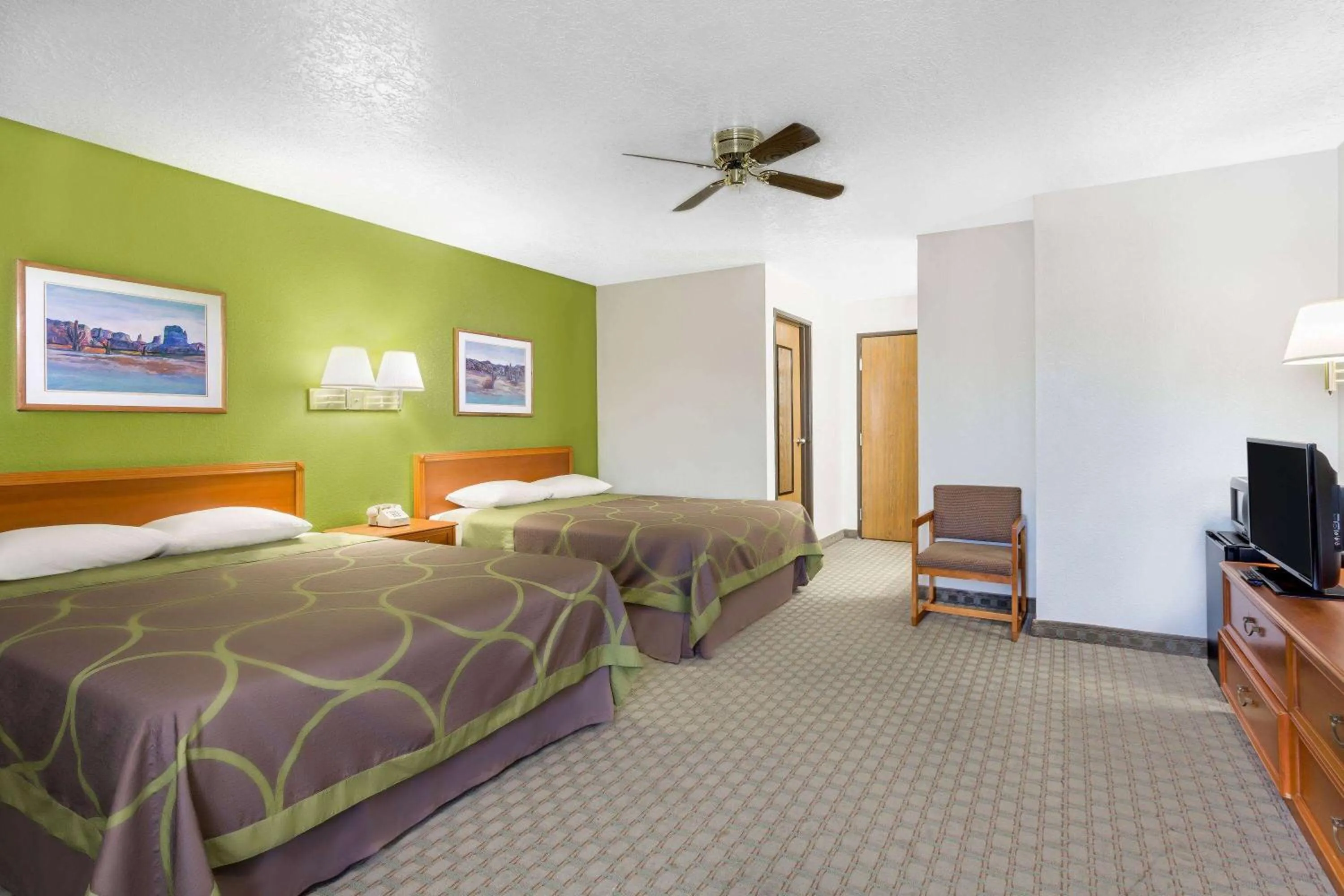 Queen Room with Two Queen Beds - Non-Smoking in Super 8 by Wyndham Price