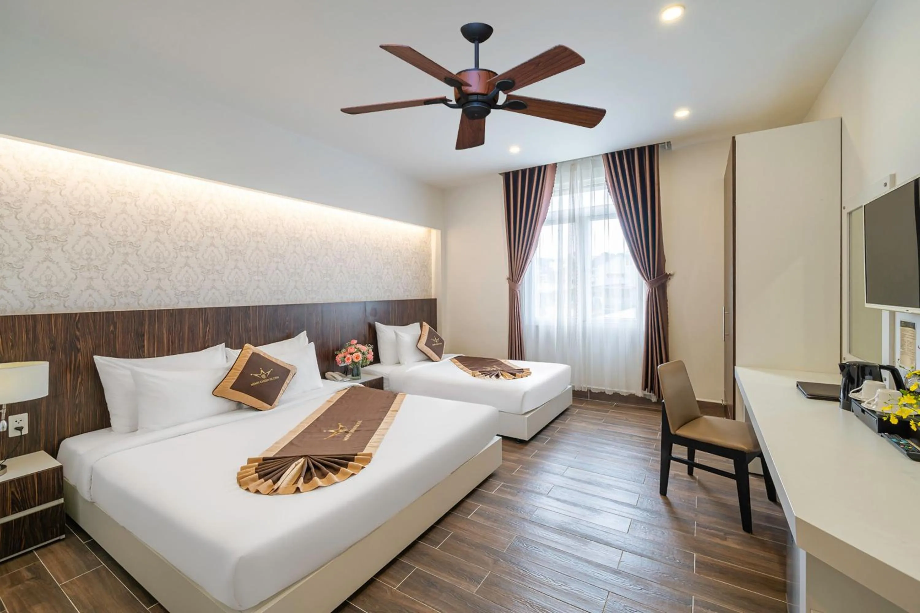 Triple Room with View in Minh Chien Hotel