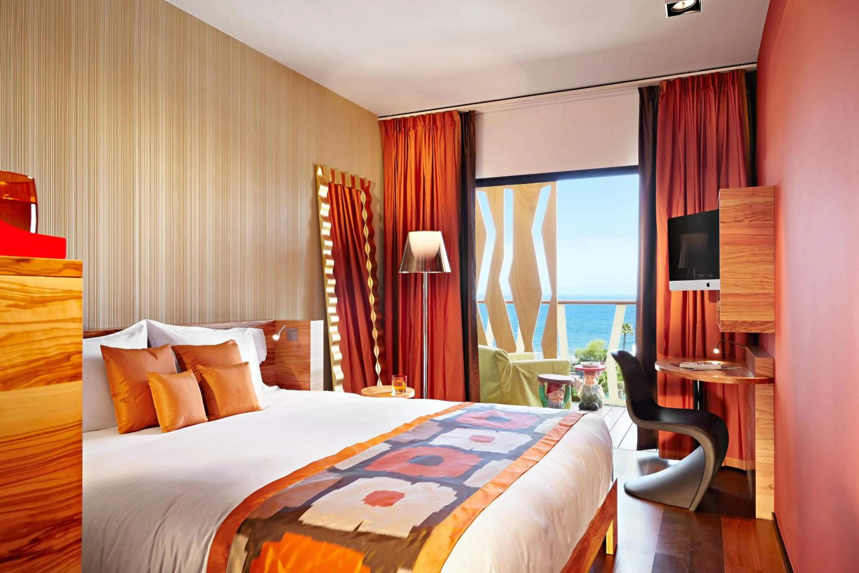 Deluxe Double Room with Balcony and Sea View - single occupancy in Bohemia Suites & Spa - Adults Only