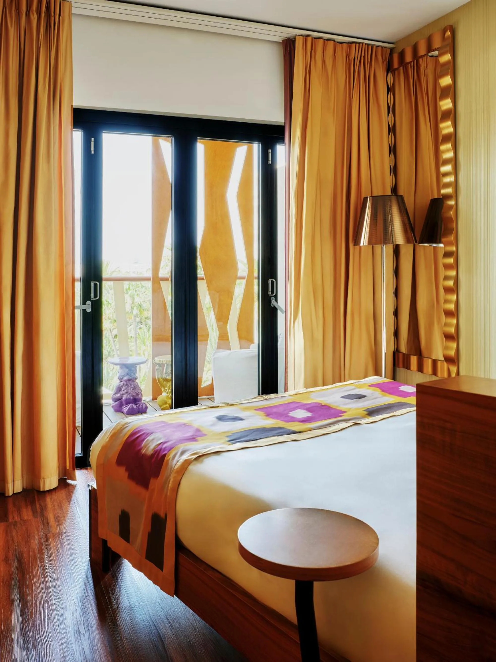 Deluxe Double Room with Garden View in Bohemia Suites & Spa - Adults Only