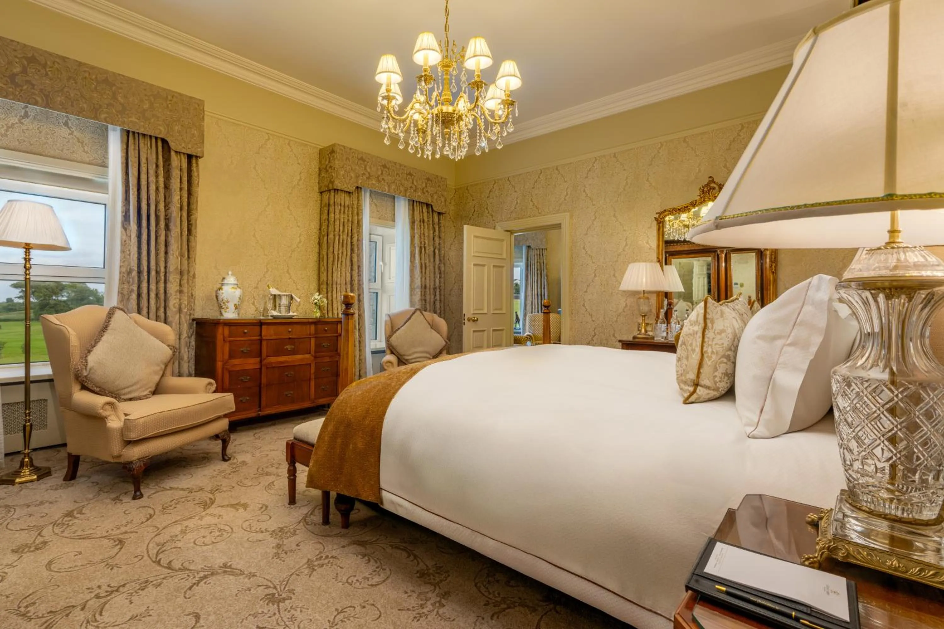 Presidential Suite in Glenlo Abbey Hotel