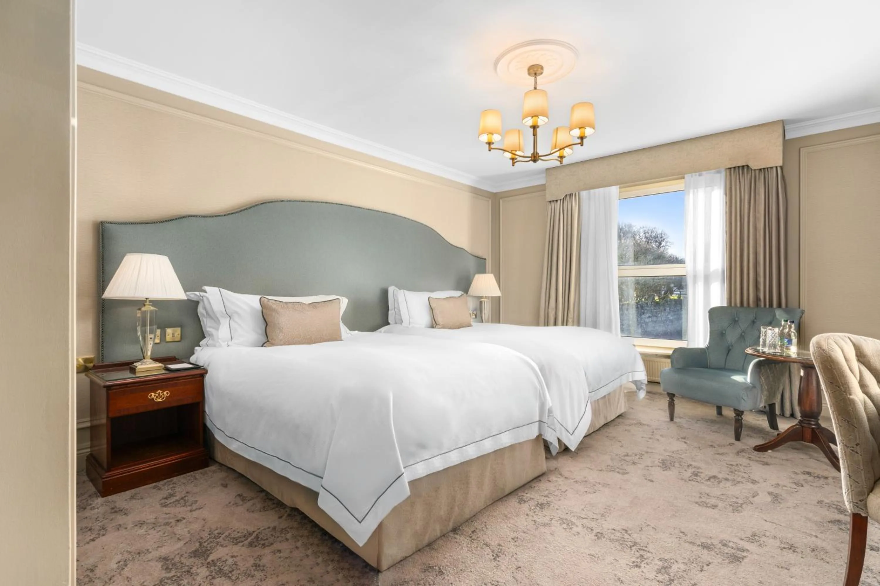 Classic Twin Room in Glenlo Abbey Hotel