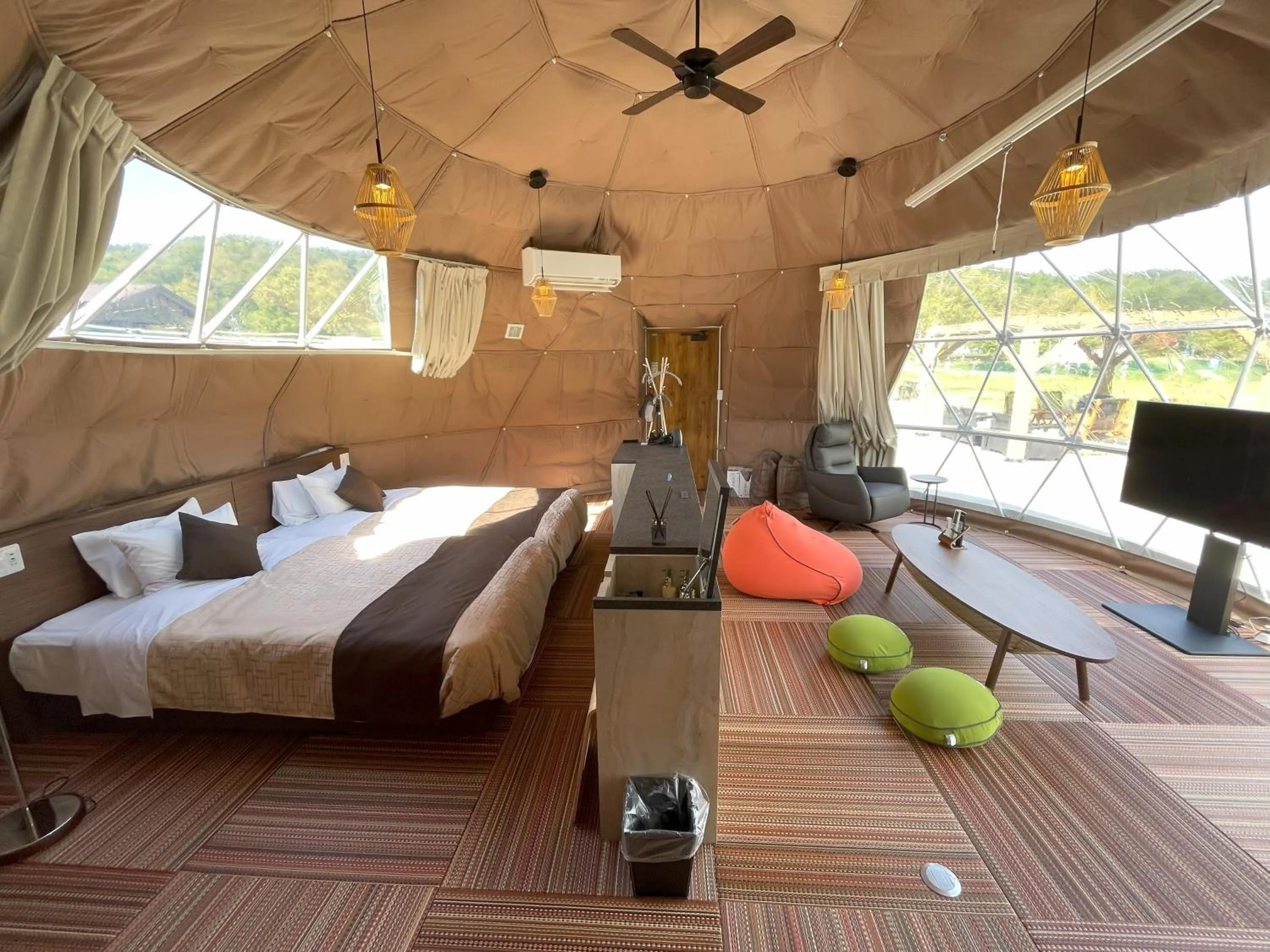 Glamping - Japanese Style Room in LiVEMAX RESORT Hakodate Greenpia Onuma