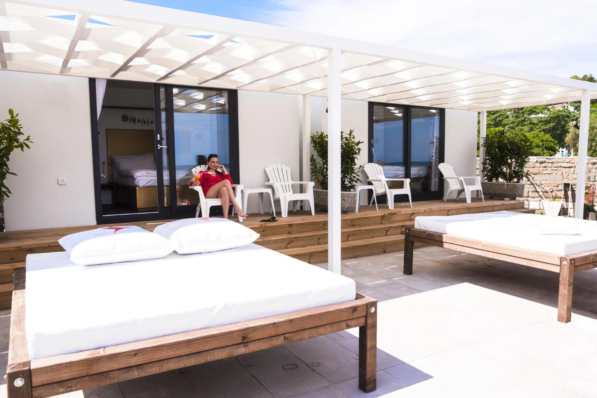 One-Bedroom Beach House in Barbara Piran Beach Hotel
