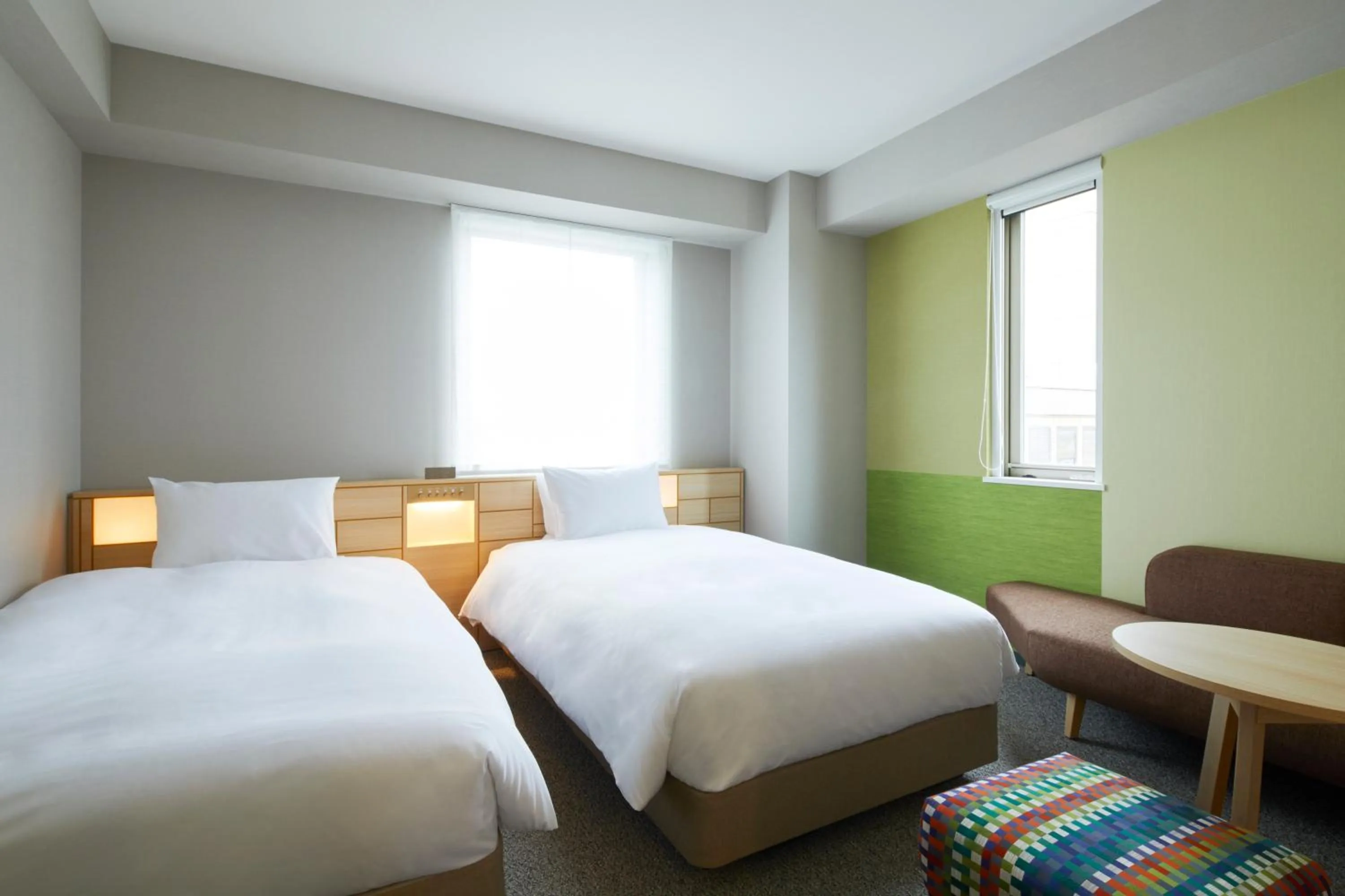 Corner Twin Room with Free access to Lounge - Non-Smoking in Hotel Intergate Kanazawa