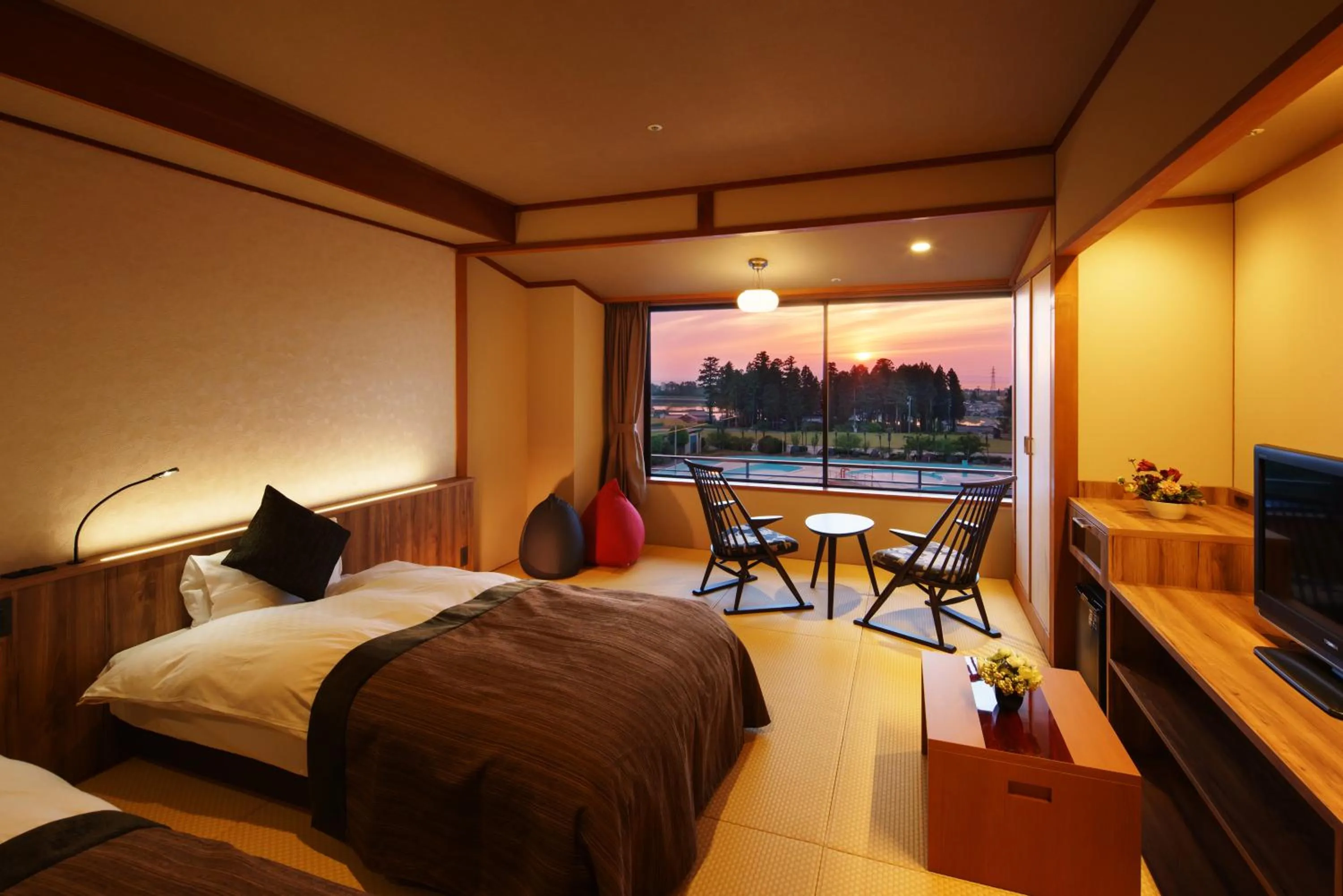 Twin Room with Sea View - single occupancy in Kintarou Onsen Hotel