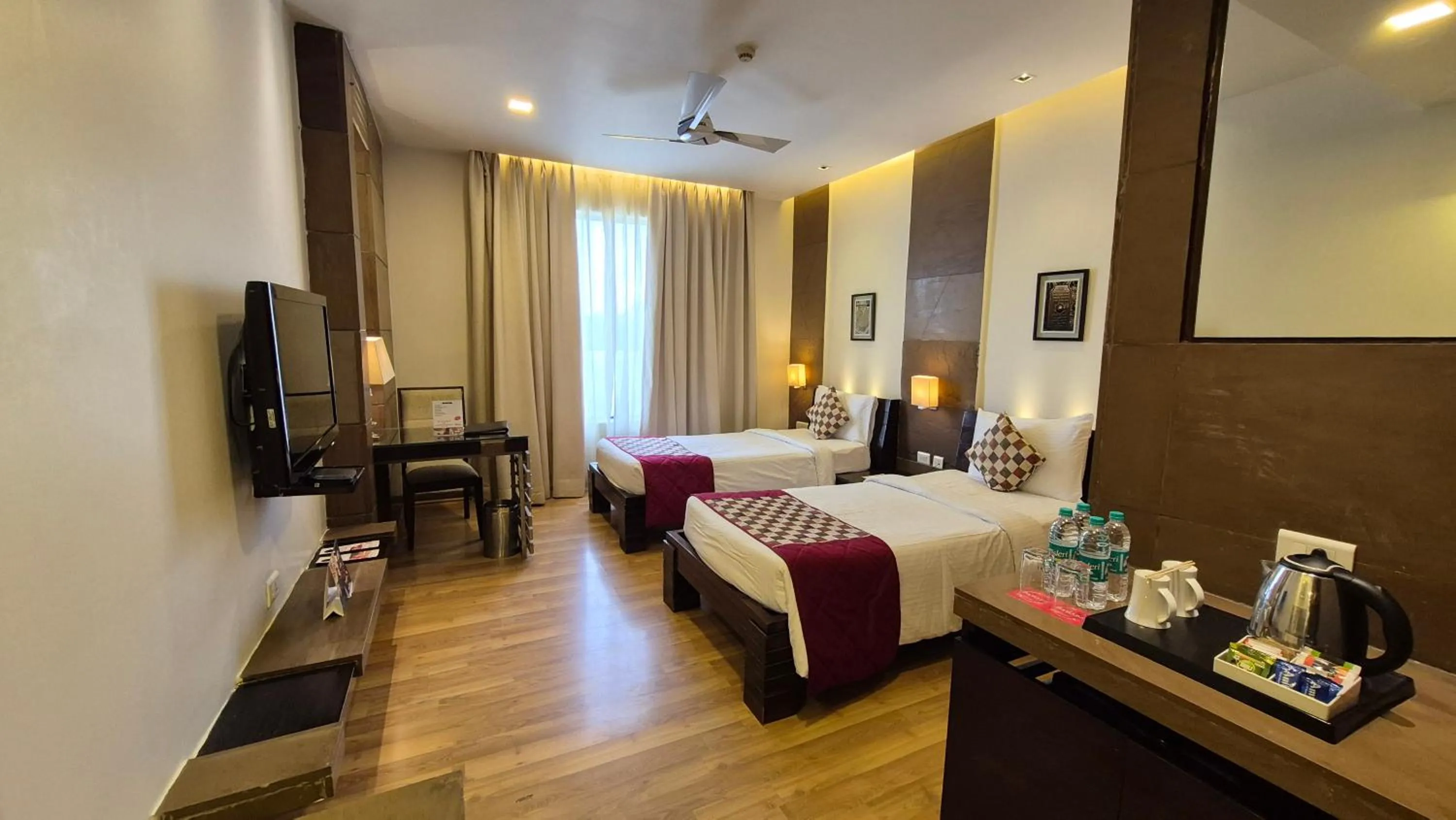 Twin Room Mobility Access - single occupancy in Ramada Ajmer